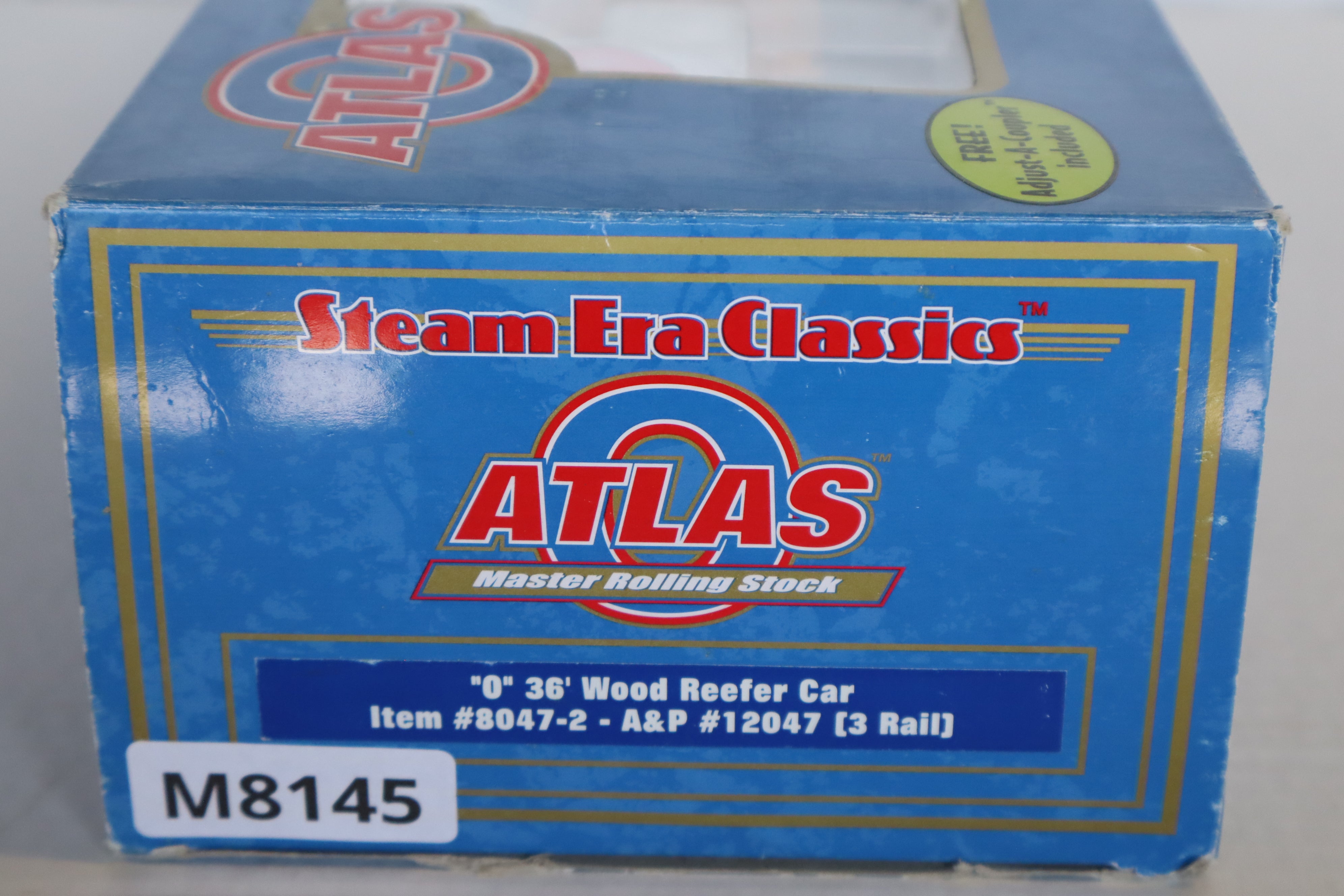 Atlas #8047-2 A&P 36' Wood Reefer Car #12047-Second hand-M8145