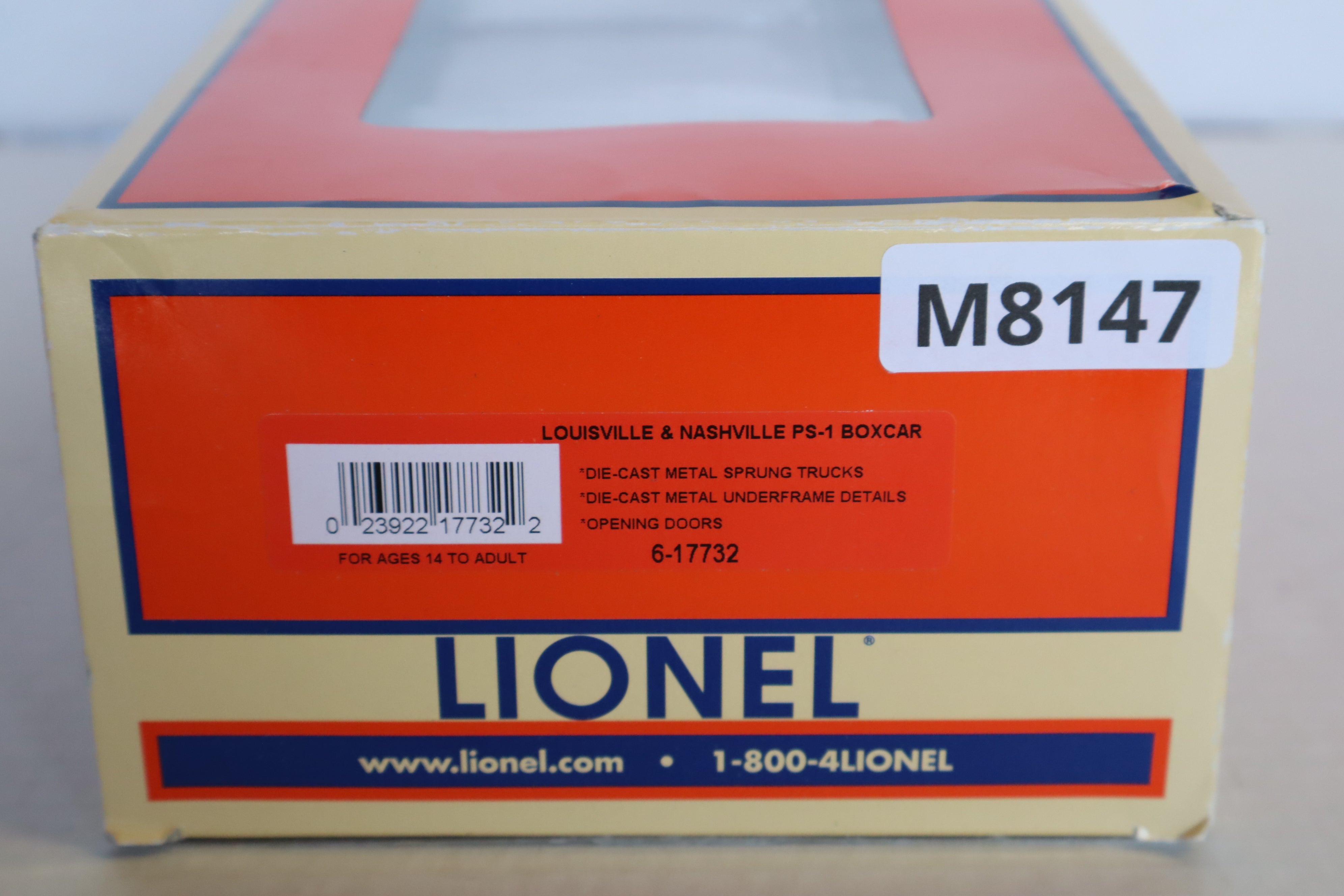 Lionel 6-17732 Louisville & Nashville PS-1 Boxcar-Second hand-M8147