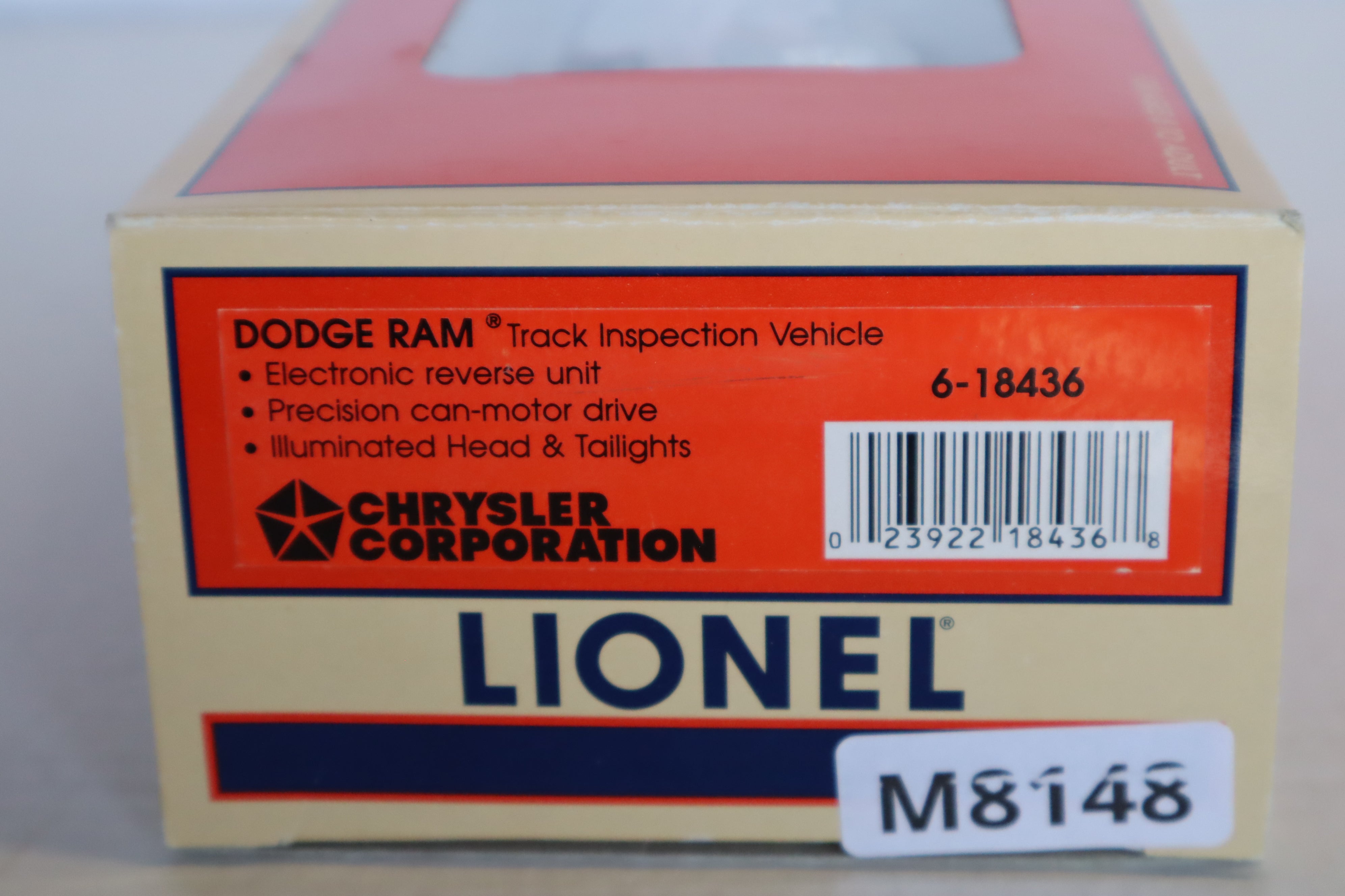 Lionel 6-18436 Dodge Ram Track Inspection Vehicle-Second hand-M8148