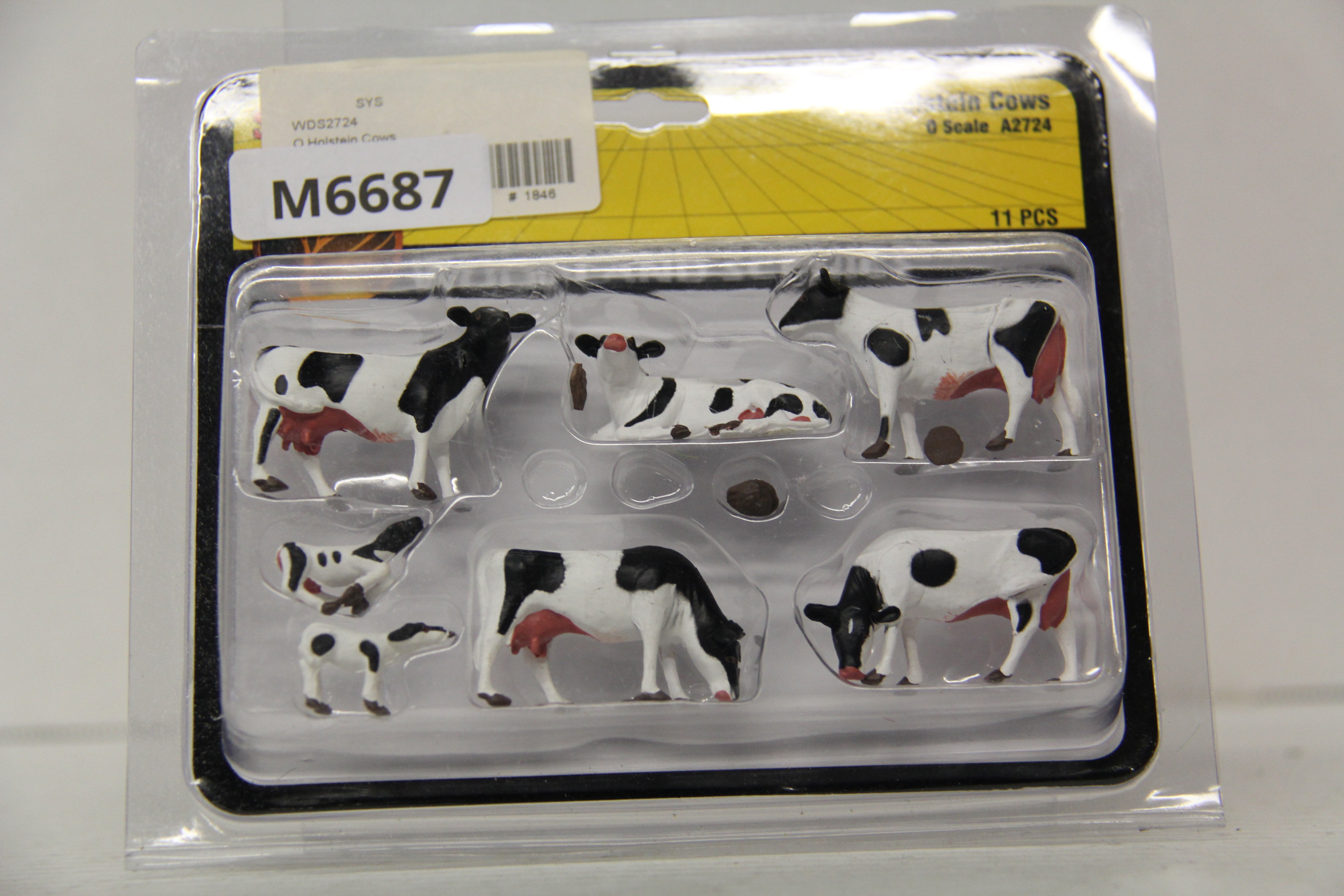 Woodland Scenics A2724 Holstein Cows-Second hand-M6687