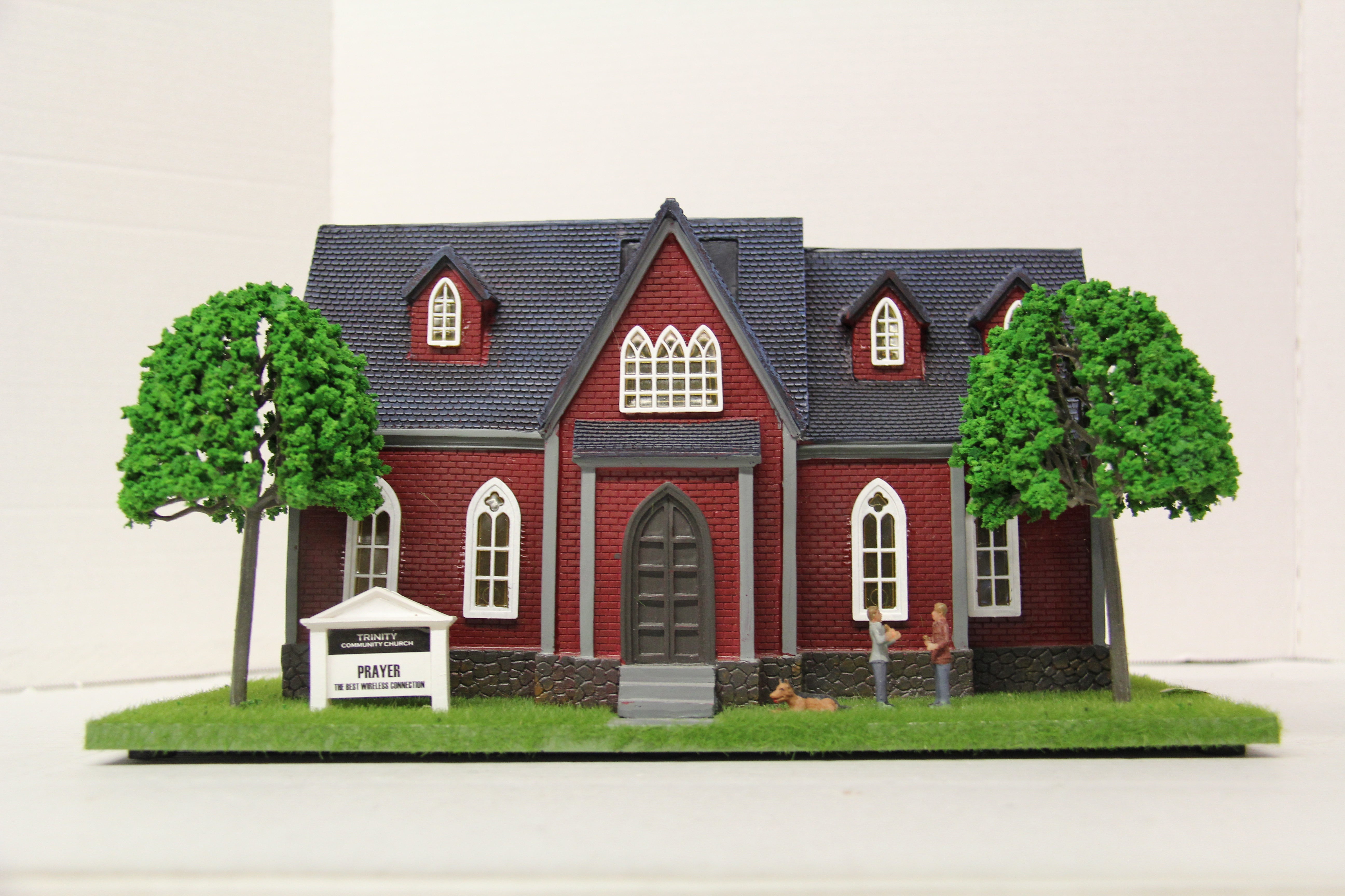 Menards #279-6151 Trinity Church-Second hand-M6696