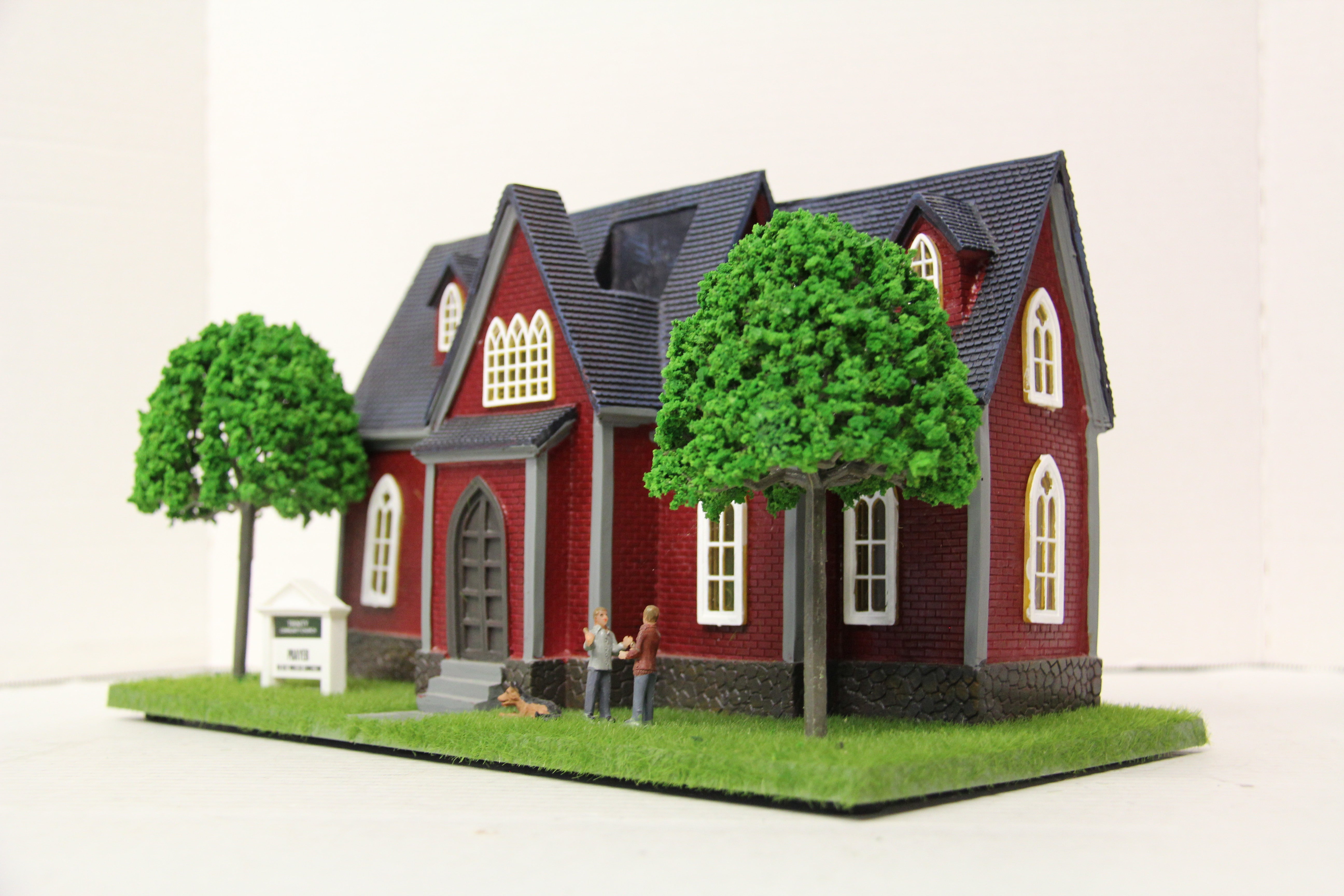 Menards #279-6151 Trinity Church-Second hand-M6696