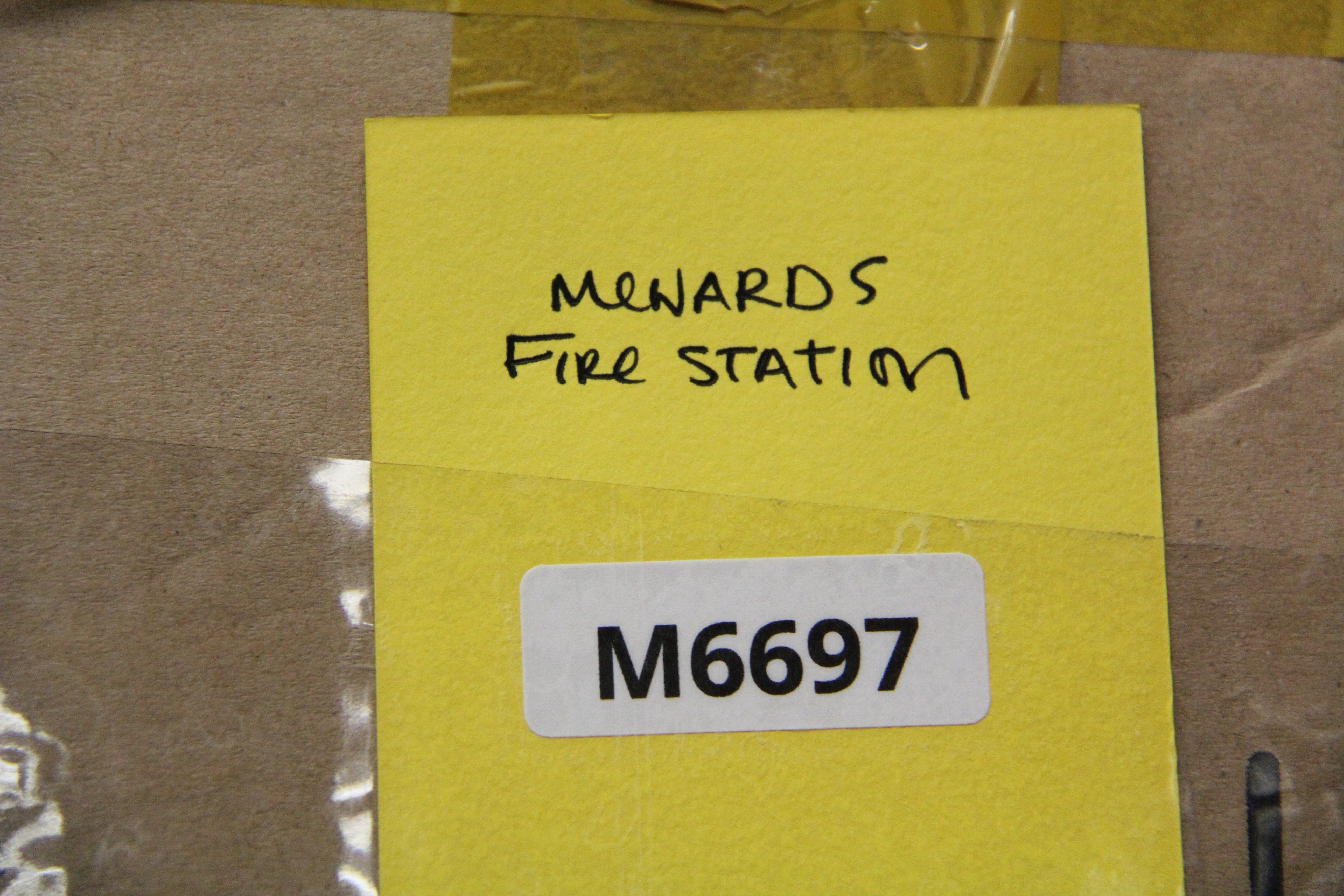 Menards #279-5927 Fire Station No 9-Second hand-M6697