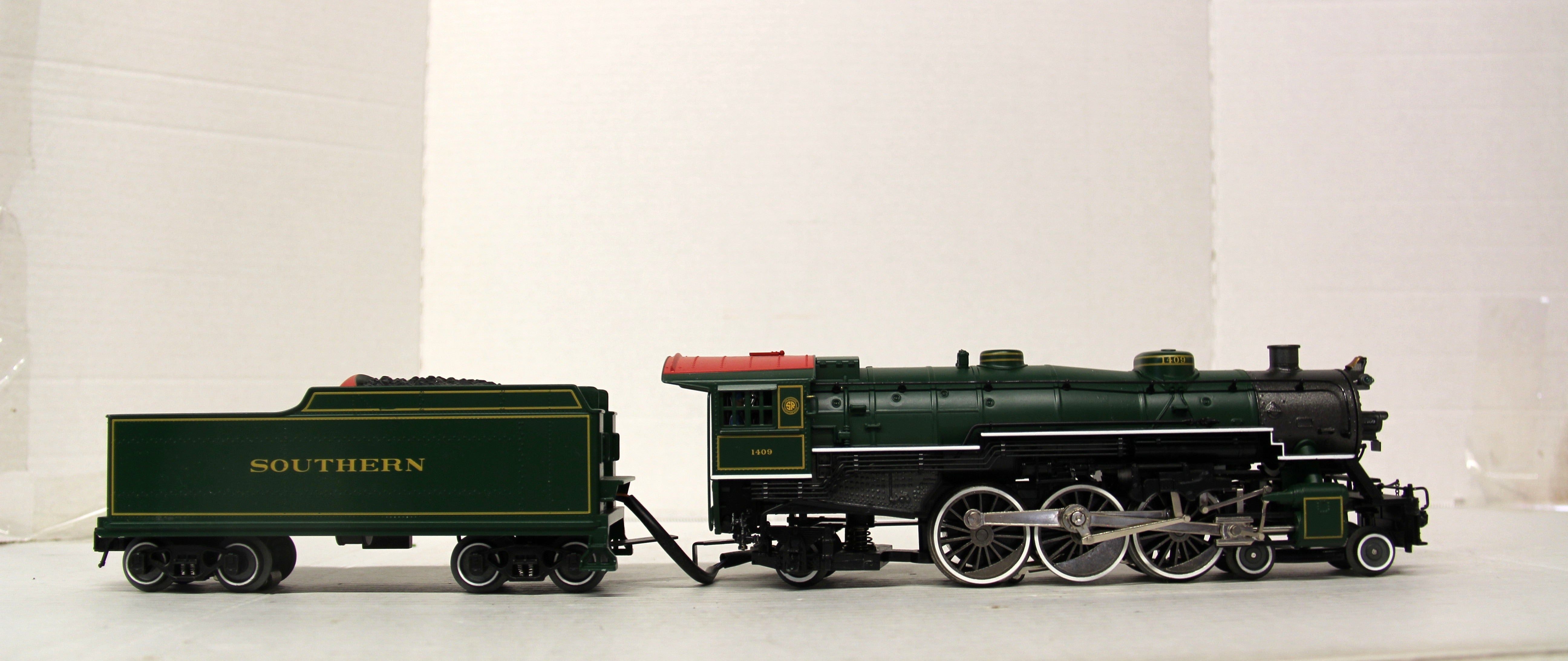 Bachmann Williams Southern 4-6-2 Pacific Steam Locomotive and Tender #1409-Second hand-M4720