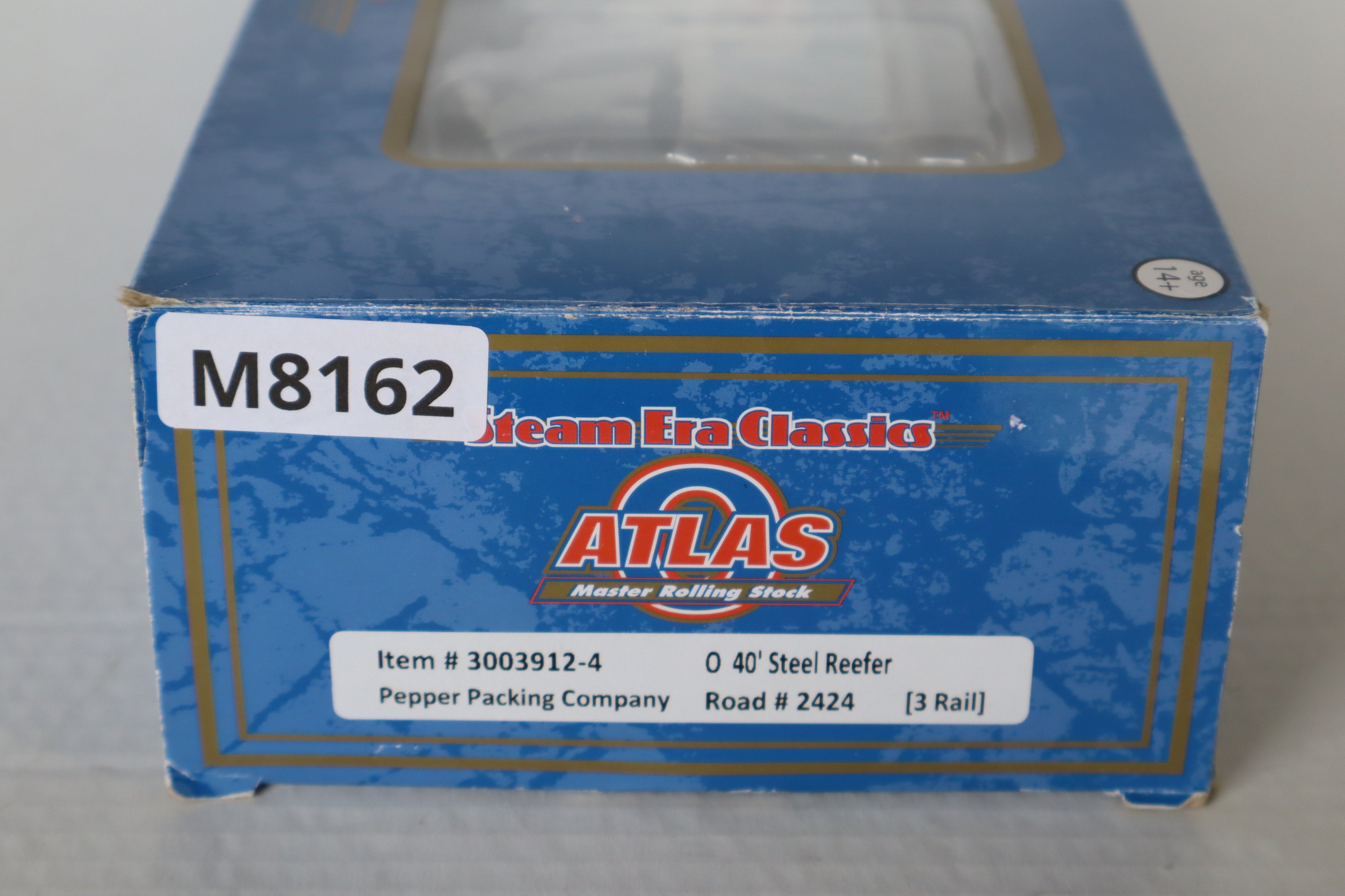Atlas #3003912-4 Pepper Packing Company 40' Steel Reefer #2424-Second hand-M8162