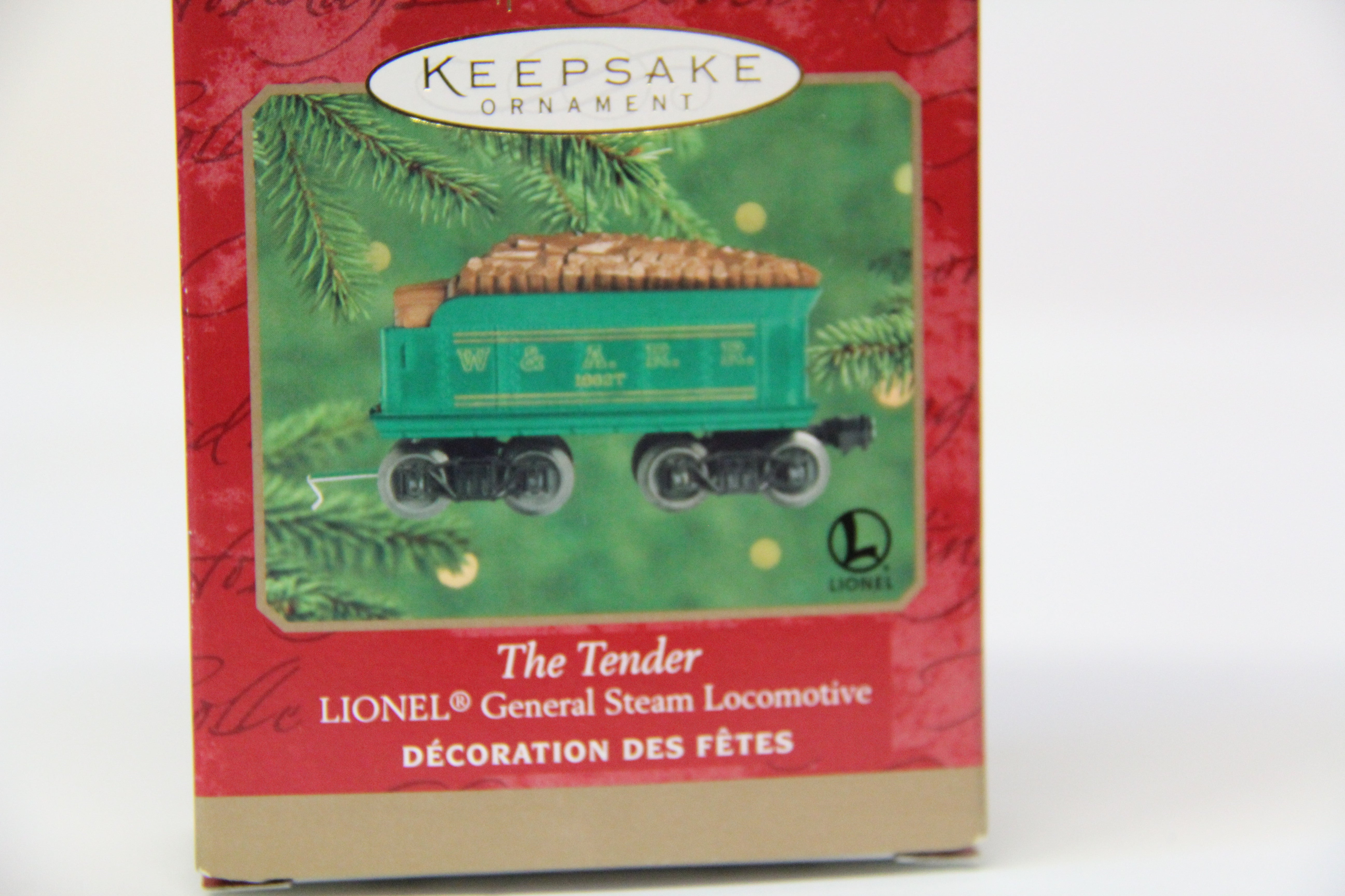 Lionel Hallmark Ornament 2000 General Locomotive & Tender-Second hand-M4906