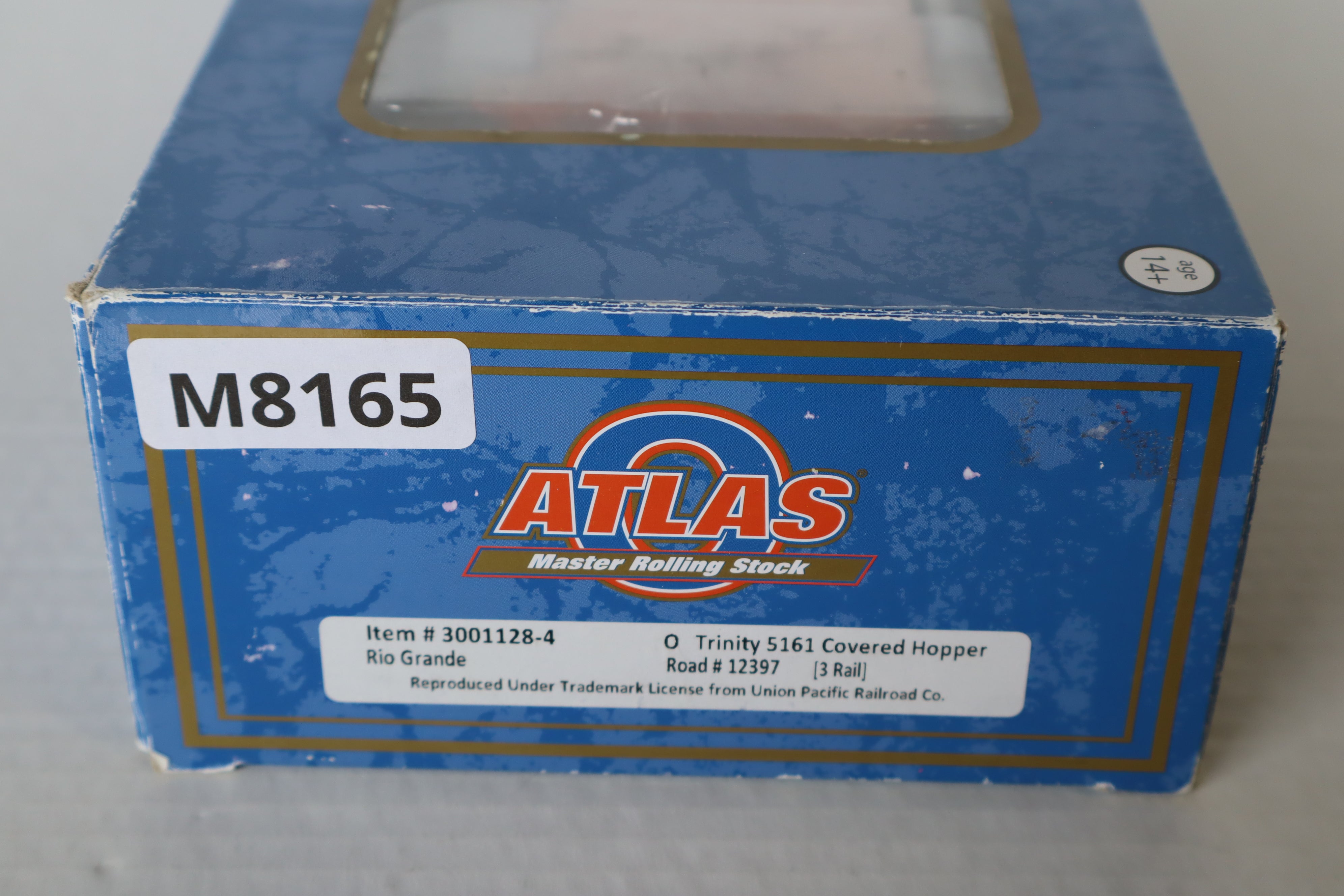 Atlas #3001128-4 Rio Grande Trinity 5161 Covered Hopper #12397-Second hand-M8165