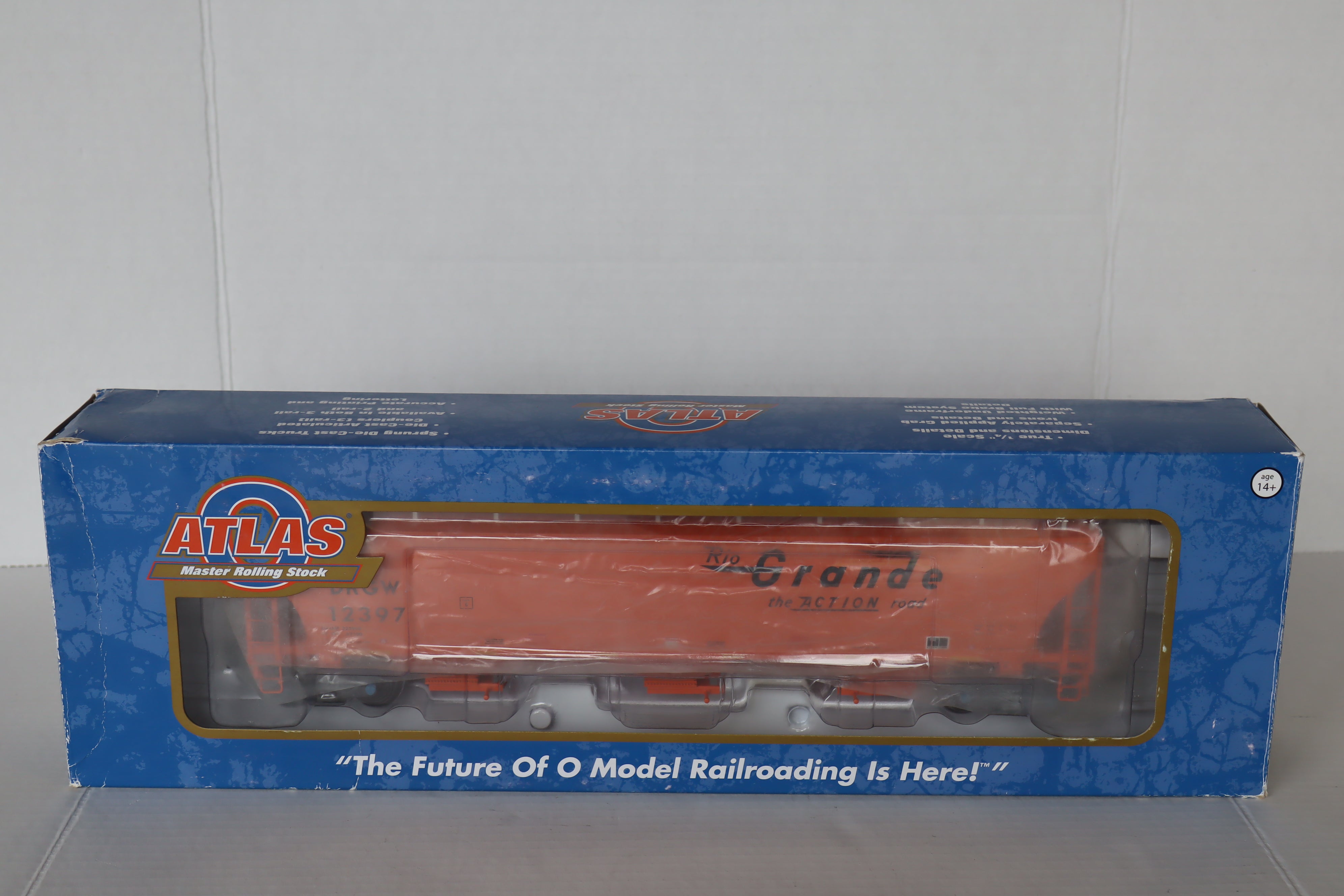 Atlas #3001128-4 Rio Grande Trinity 5161 Covered Hopper #12397-Second hand-M8165