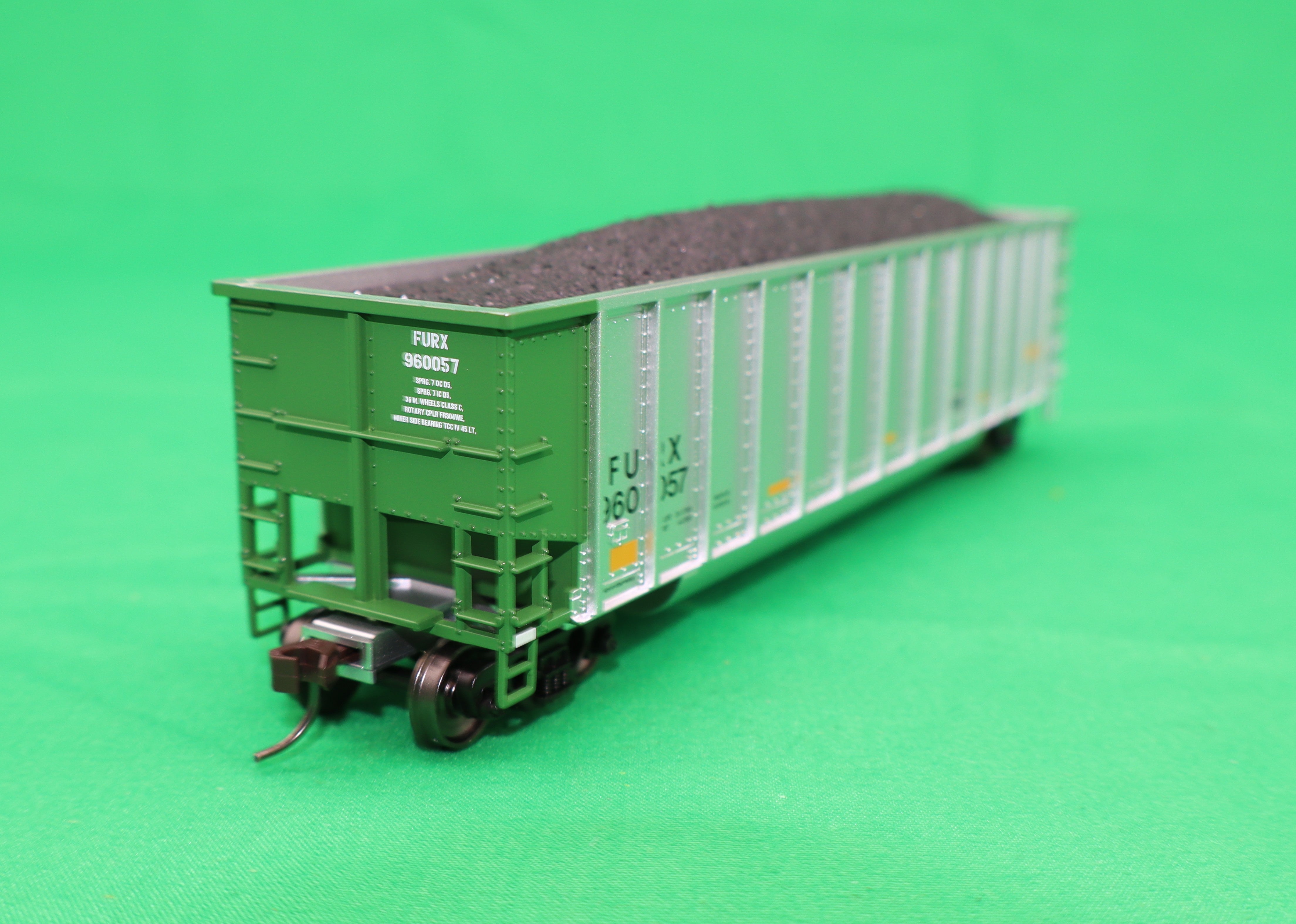 Atlas HO 20 007 716 - Trainman - Aluminum Coal Gondola Car "First Union" #960057 (FURX)