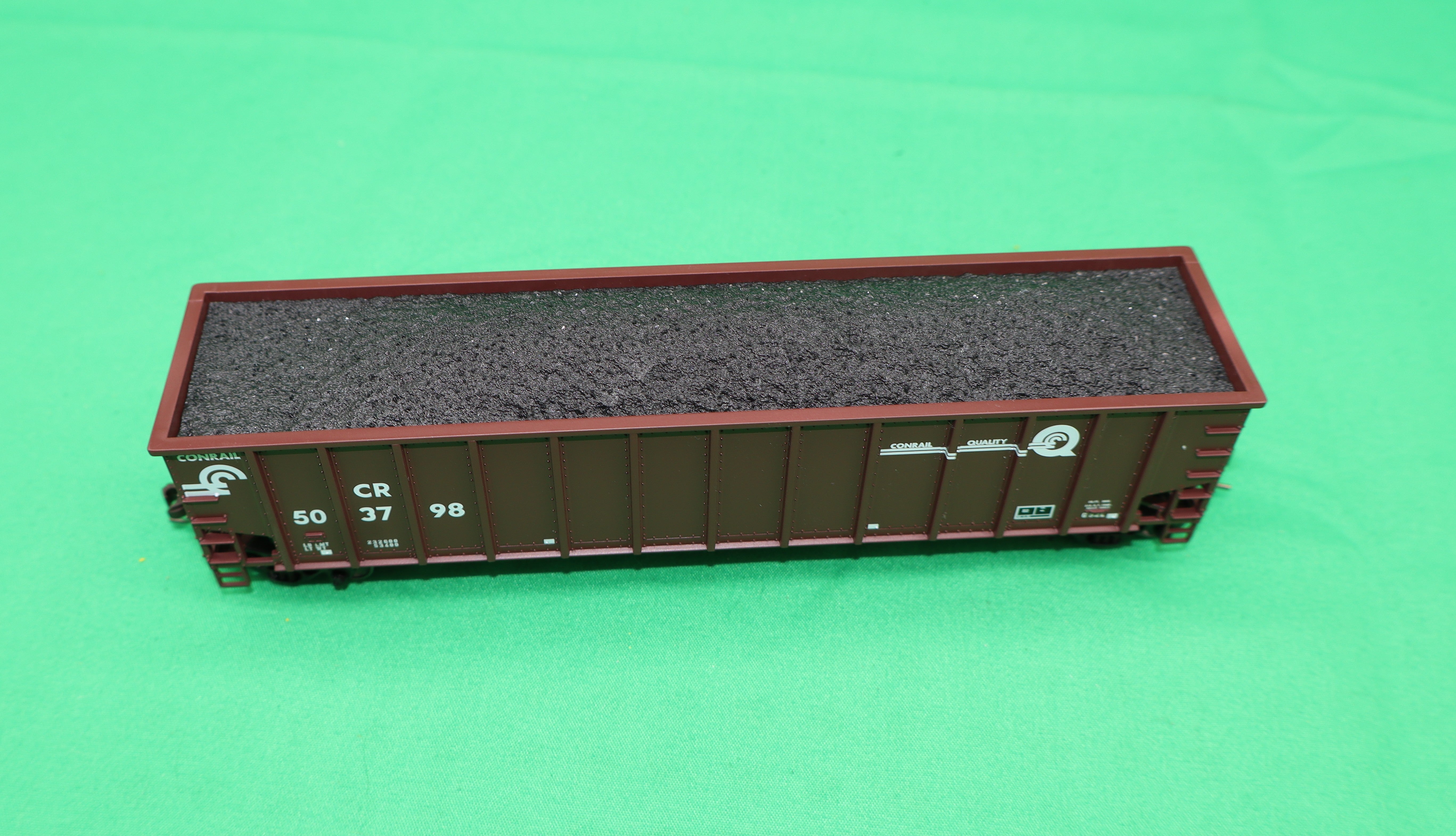 Atlas HO 20 007 712 - Trainman - Aluminum Coal Gondola Car "Conrail" #503798