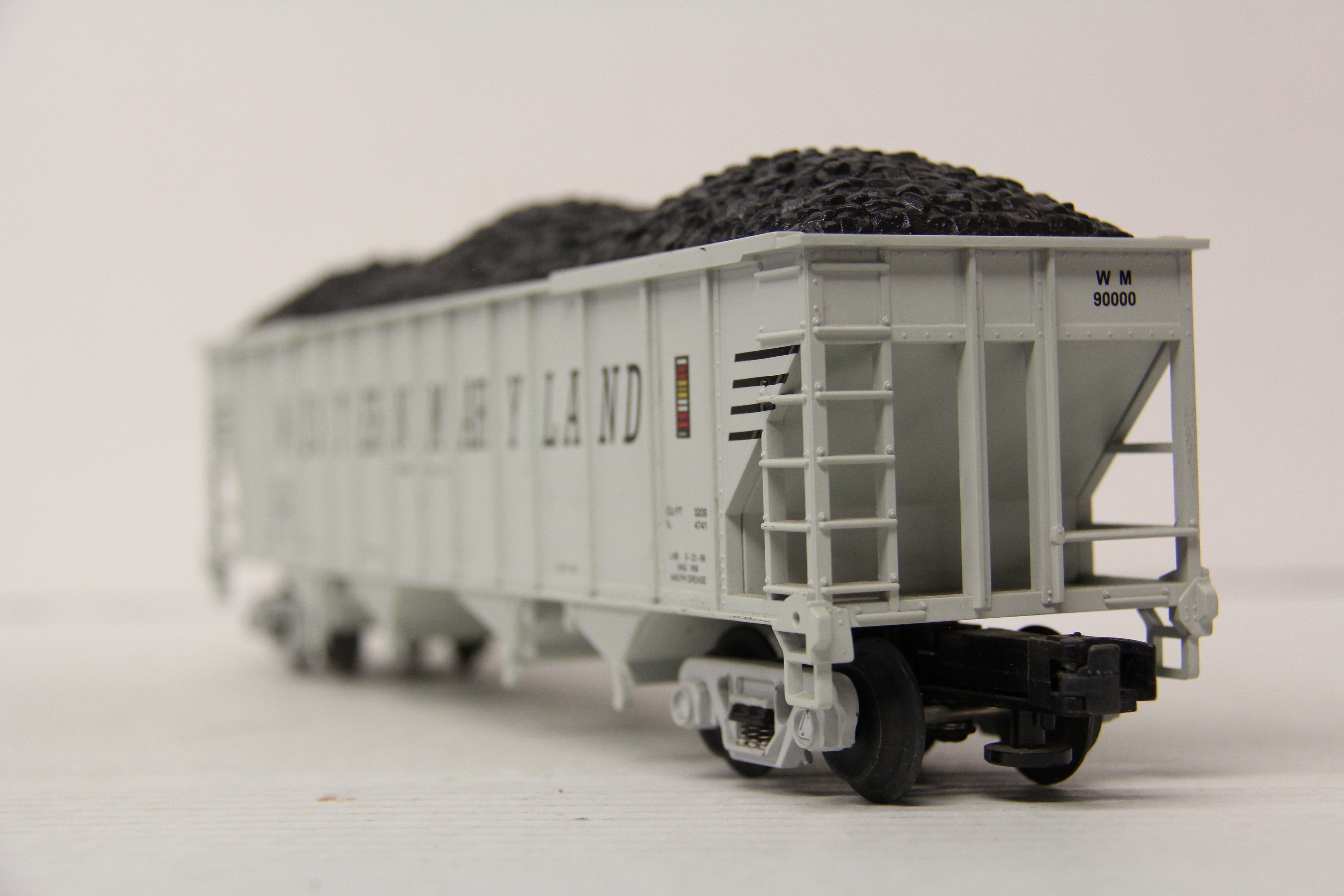 MTH 20-97402 Western Maryland 4 Bay Hopper-Second hand-M6711