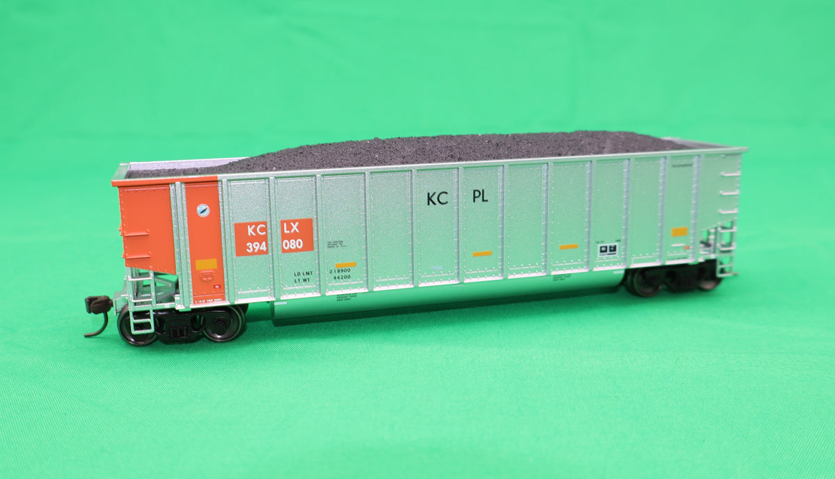 Atlas HO 20 007 720 - Trainman - Aluminum Coal Gondola Car "Kansas City Power & Light" #394080 (KCLX)