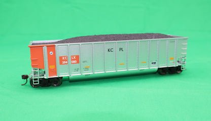 Atlas HO 20 007 720 - Trainman - Aluminum Coal Gondola Car "Kansas City Power & Light" #394080 (KCLX)