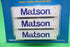 Walthers HO 949-18253 - SceneMaster - 40' Hi Cube Corrugated Container "Matson" (3 Pack)