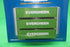 Walthers HO 949-18250 - SceneMaster - 40' Hi Cube Corrugated Container "Evergreen" (3 Pack)