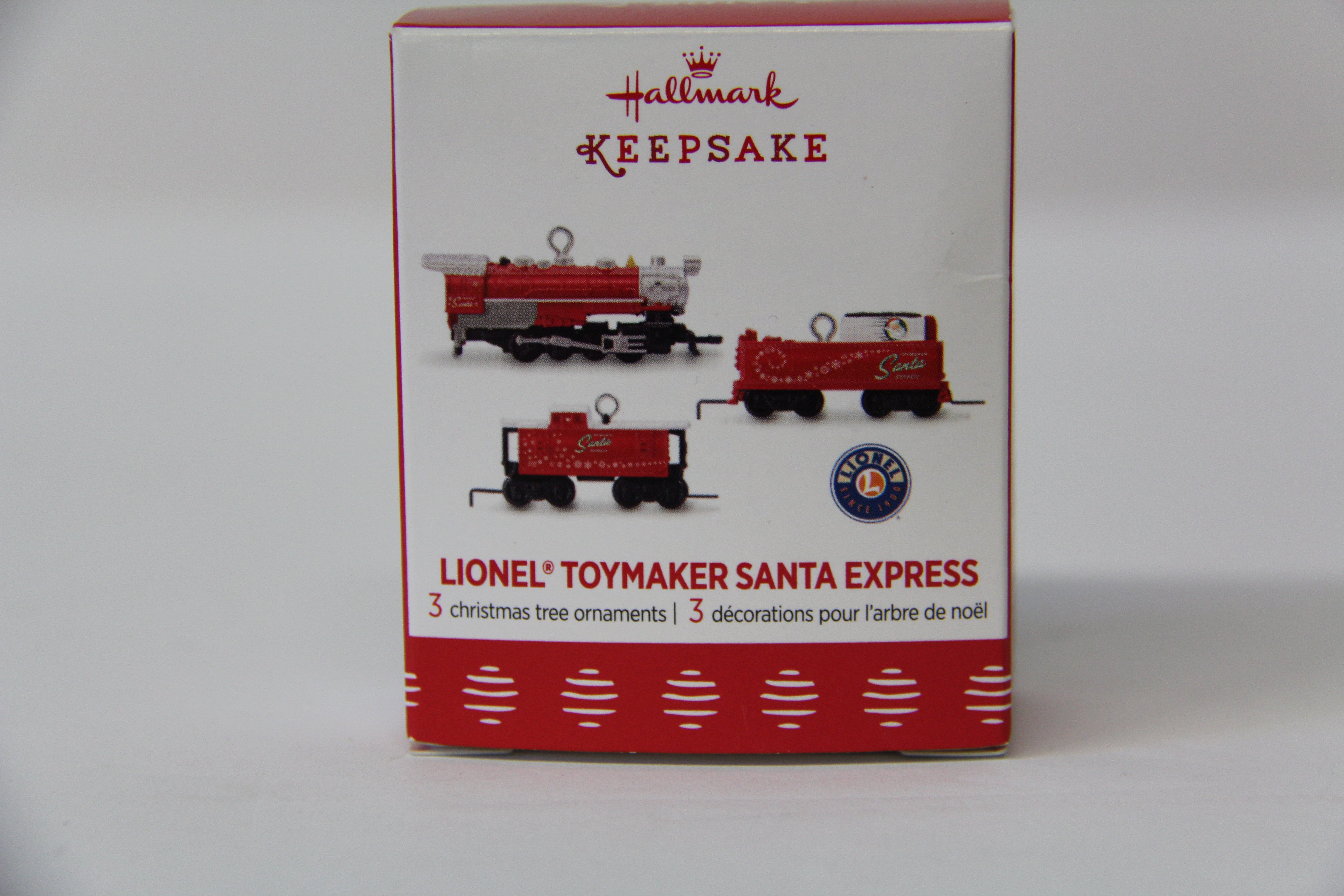 Lionel Hallmark Ornament 2017 Lionel Toymaker Santa Express-Second hand-M4929