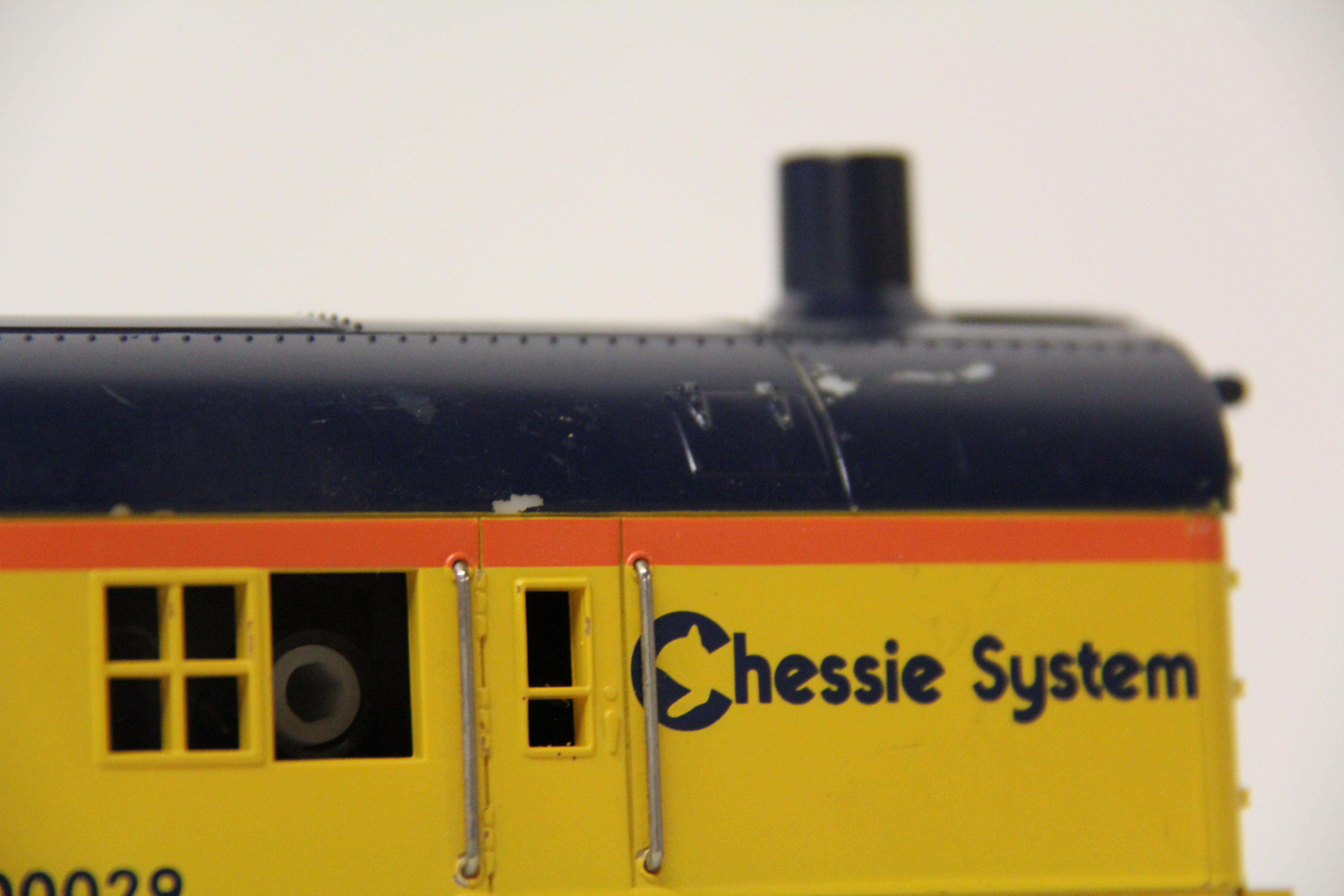 Rail King 30-7916 Chessie Crane Car-Second hand-M6717