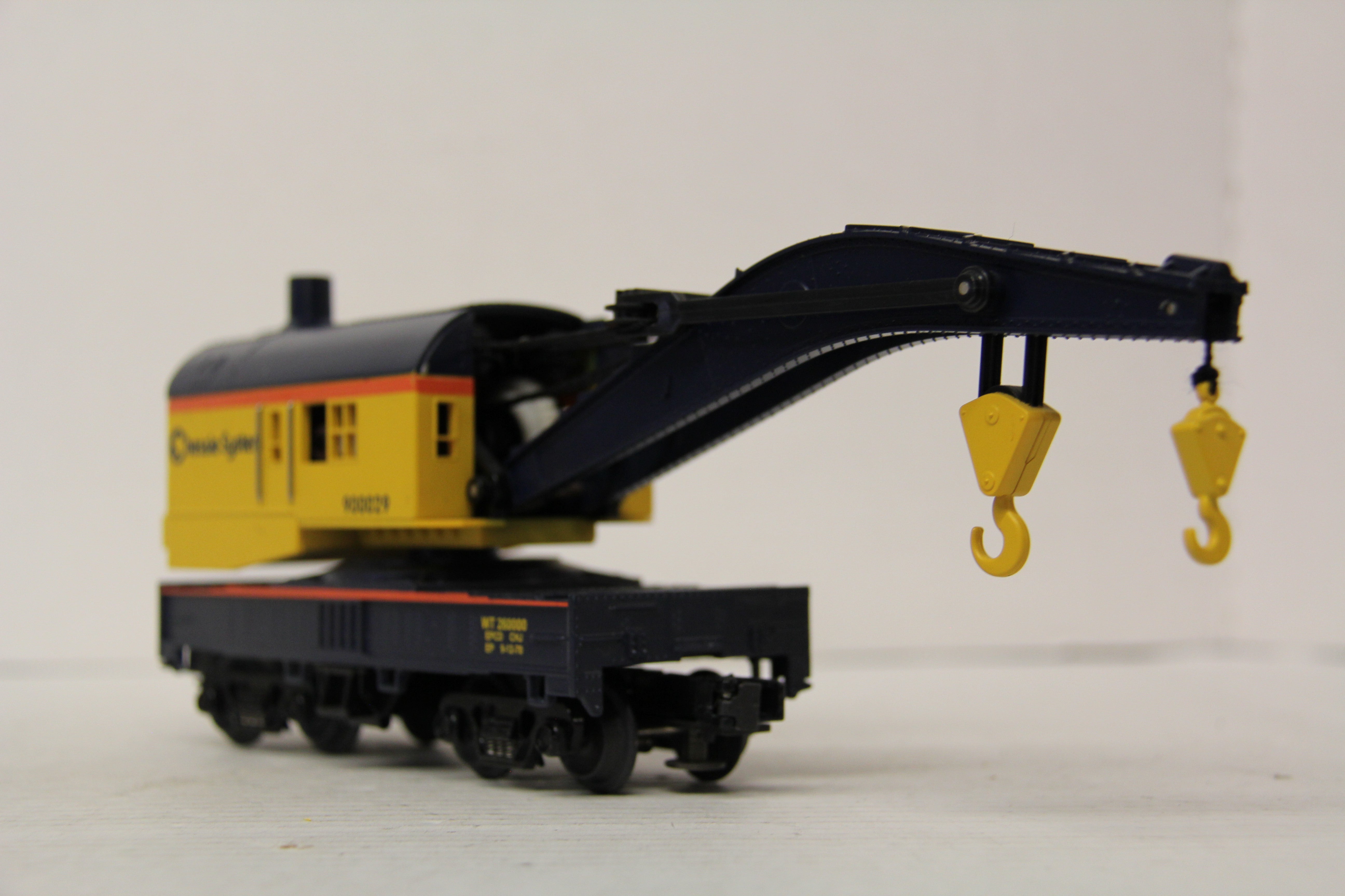 Rail King 30-7916 Chessie Crane Car-Second hand-M6717