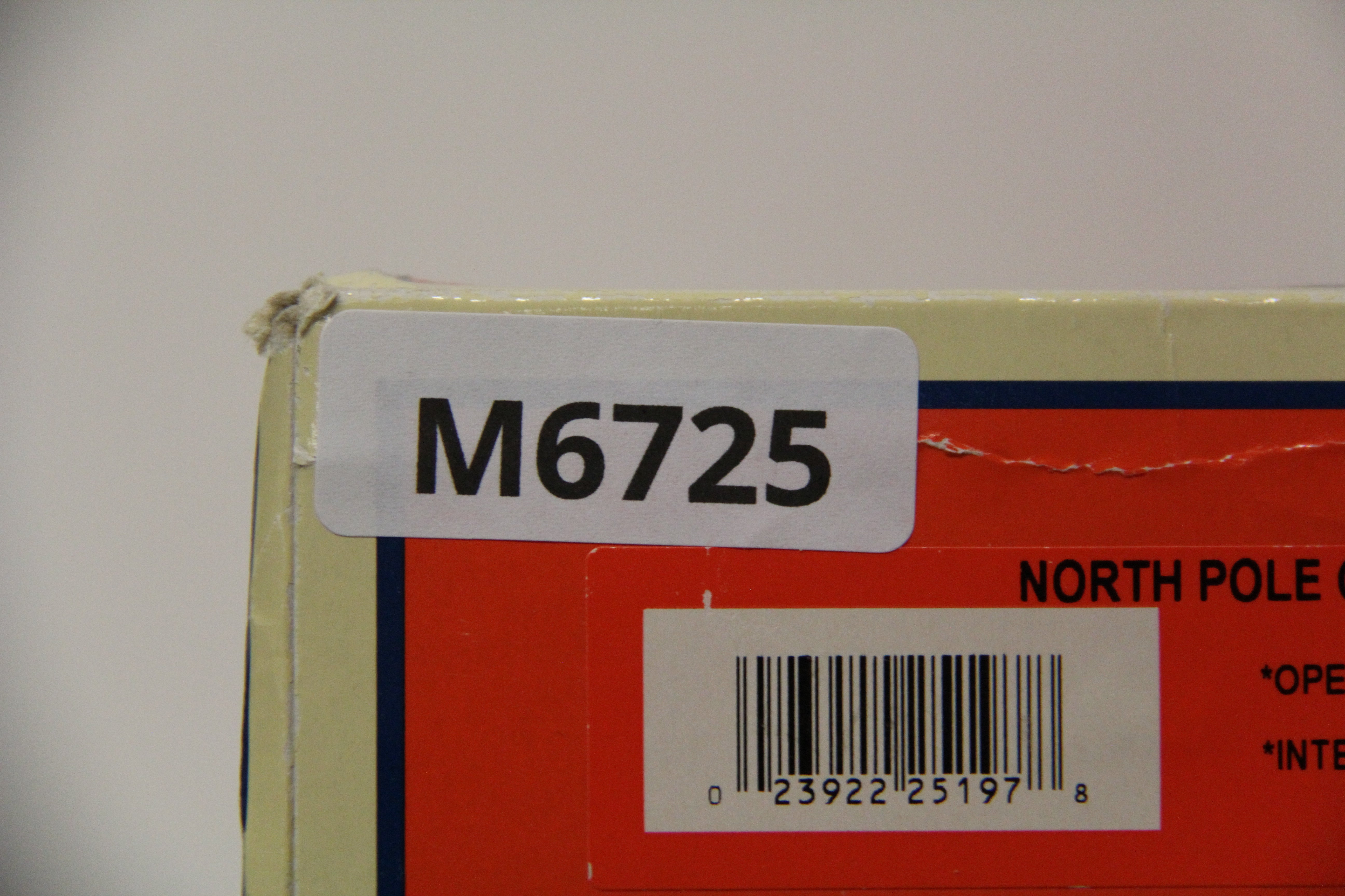 Lionel 6-25197 North Pole Central Baggage Car-Second hand-M6725