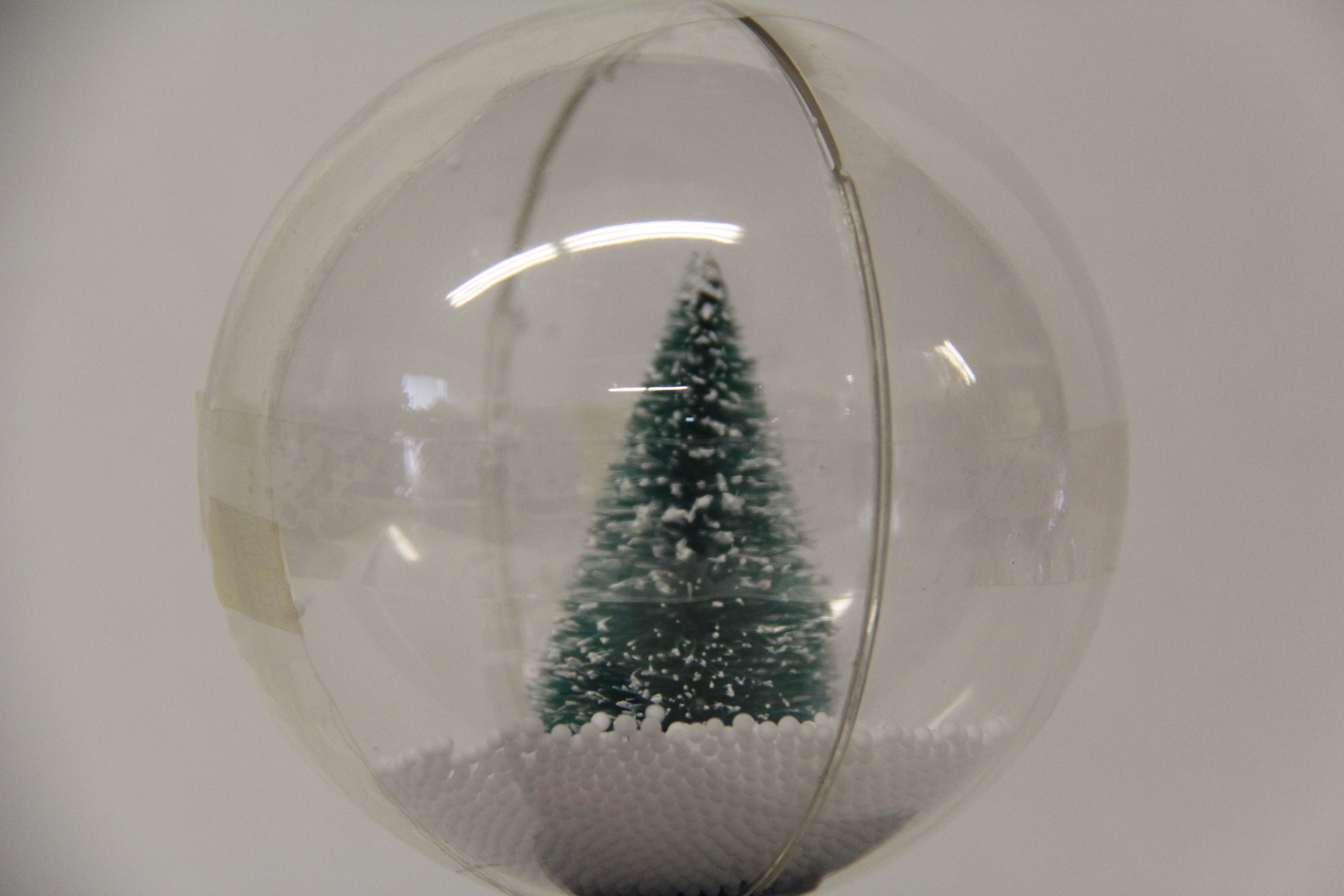 Lionel 6-29895 Christmas Snowglobe Flatcar-Second hand-M6726
