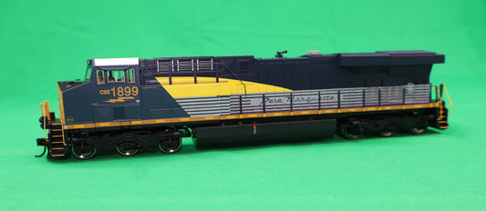 Walthers HO 910-10227 - Mainline - GE ES44AC Evolution Series GEVO Diesel Engine "CSX" #1899 (Pere Marquette & Ohio Heritage) Standard DC