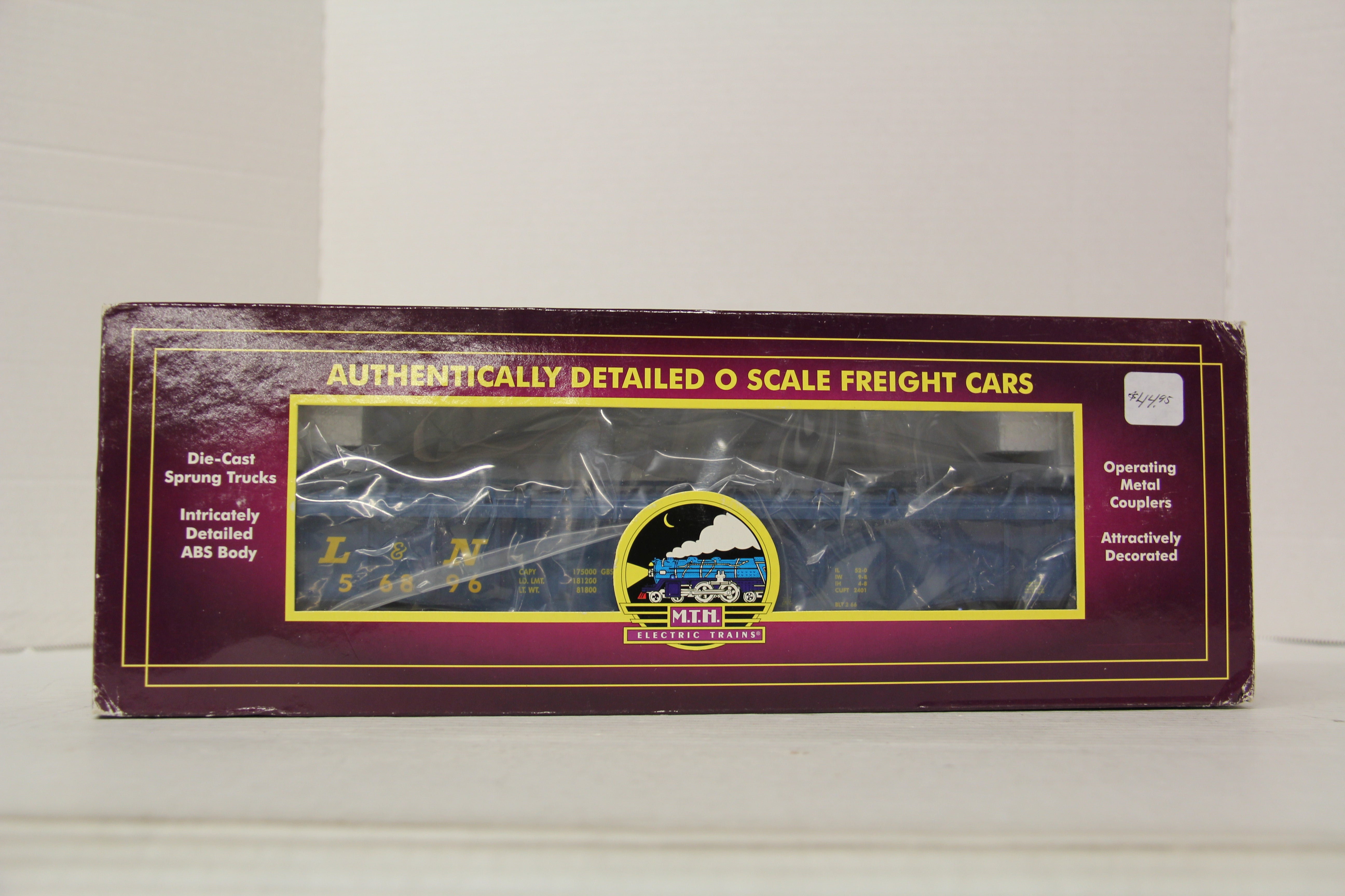 MTH 20-98082 Louisville & Nashville Gondola Car w/ Cover-Second hand-M6732