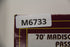 MTH 20-43002 Norfolk Southern 70' Madison Observation Passenger Car-Second hand-M6733
