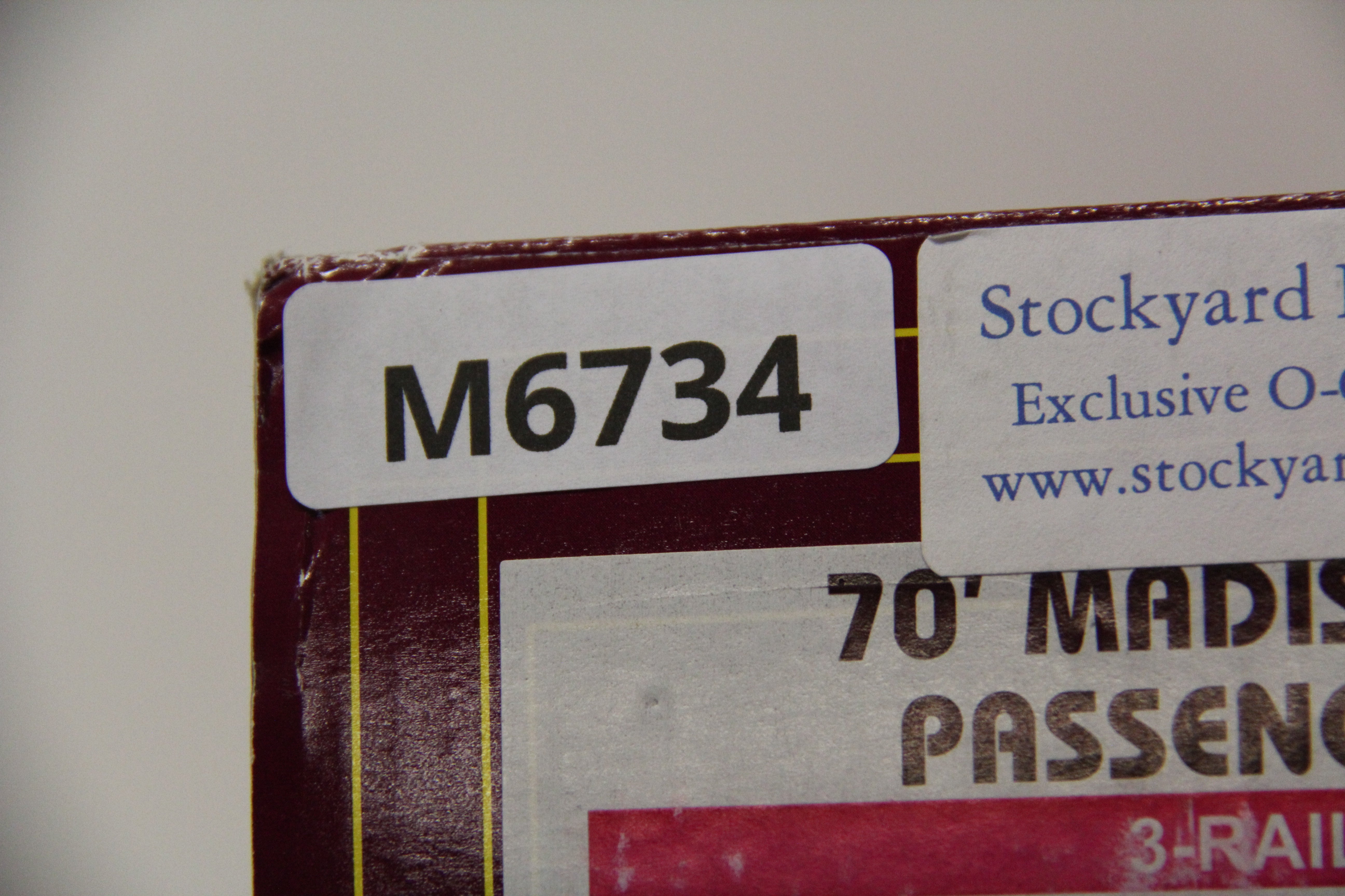 MTH 20-43003 US Army 70' Madison RPO Passenger Car-Second hand-M6734