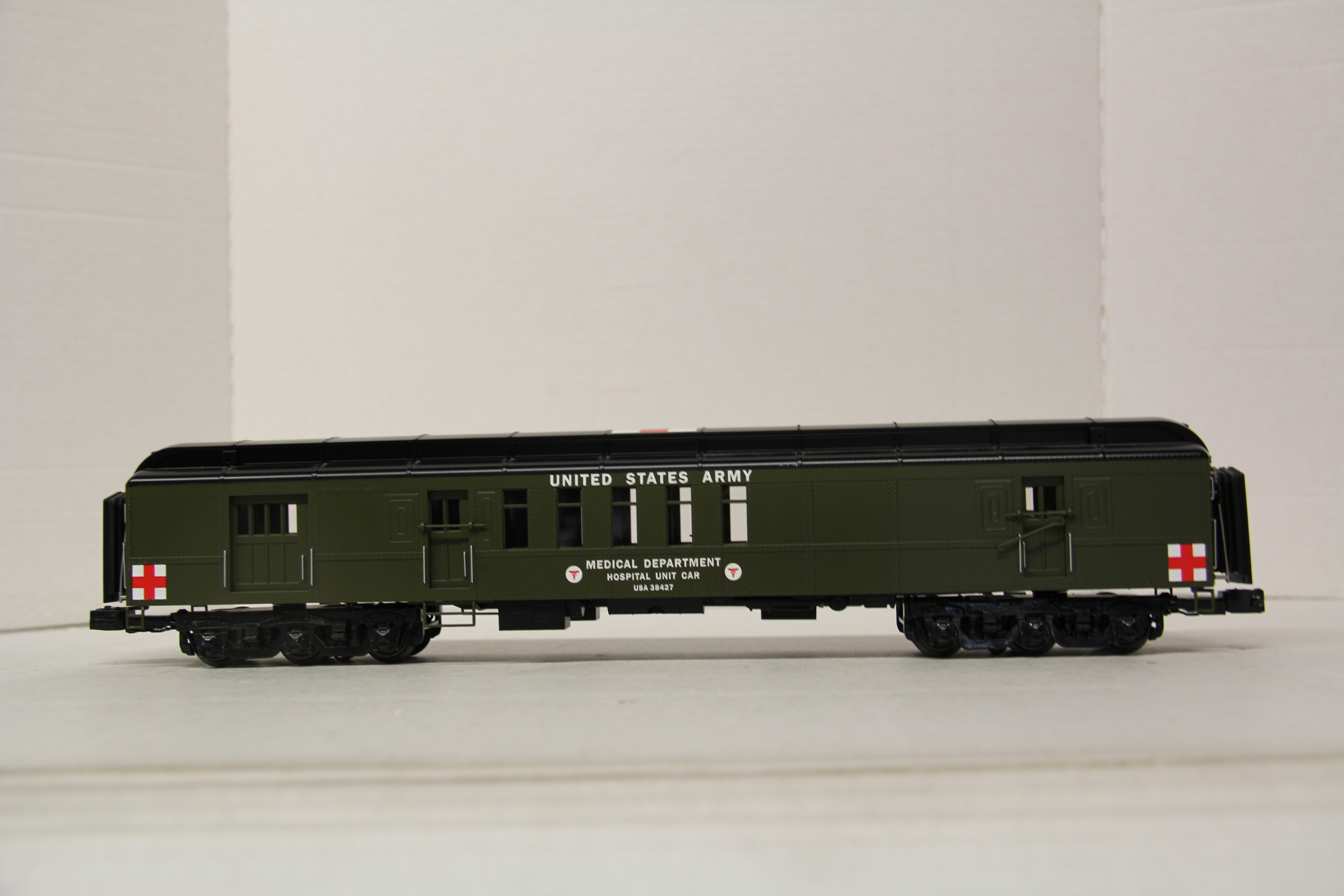 MTH 20-43003 US Army 70' Madison RPO Passenger Car-Second hand-M6734