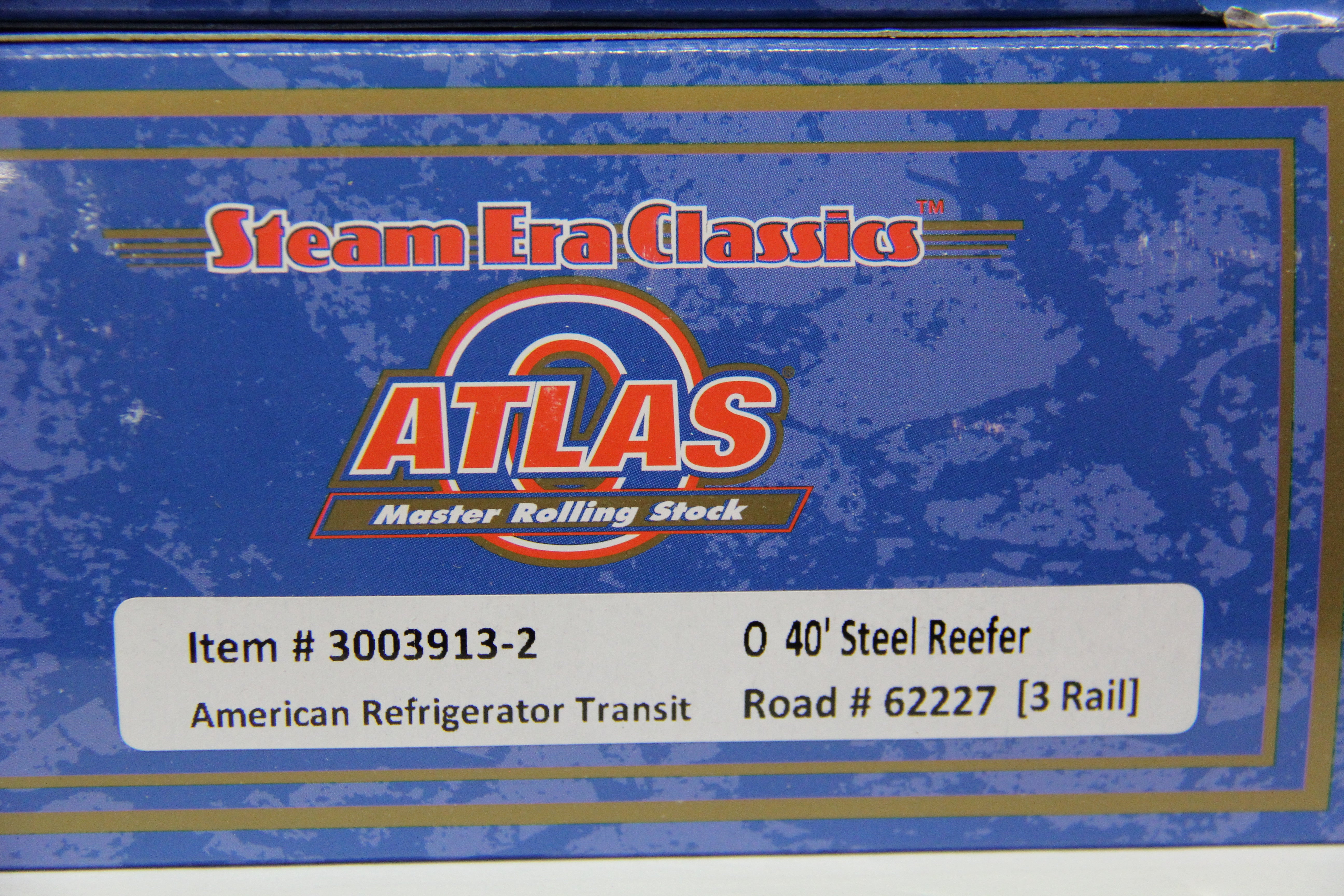 Atlas #3003913-2,-3 American Refrigerator Transit 40' Steel Reefer-2 Car Set-Second hand-M4963