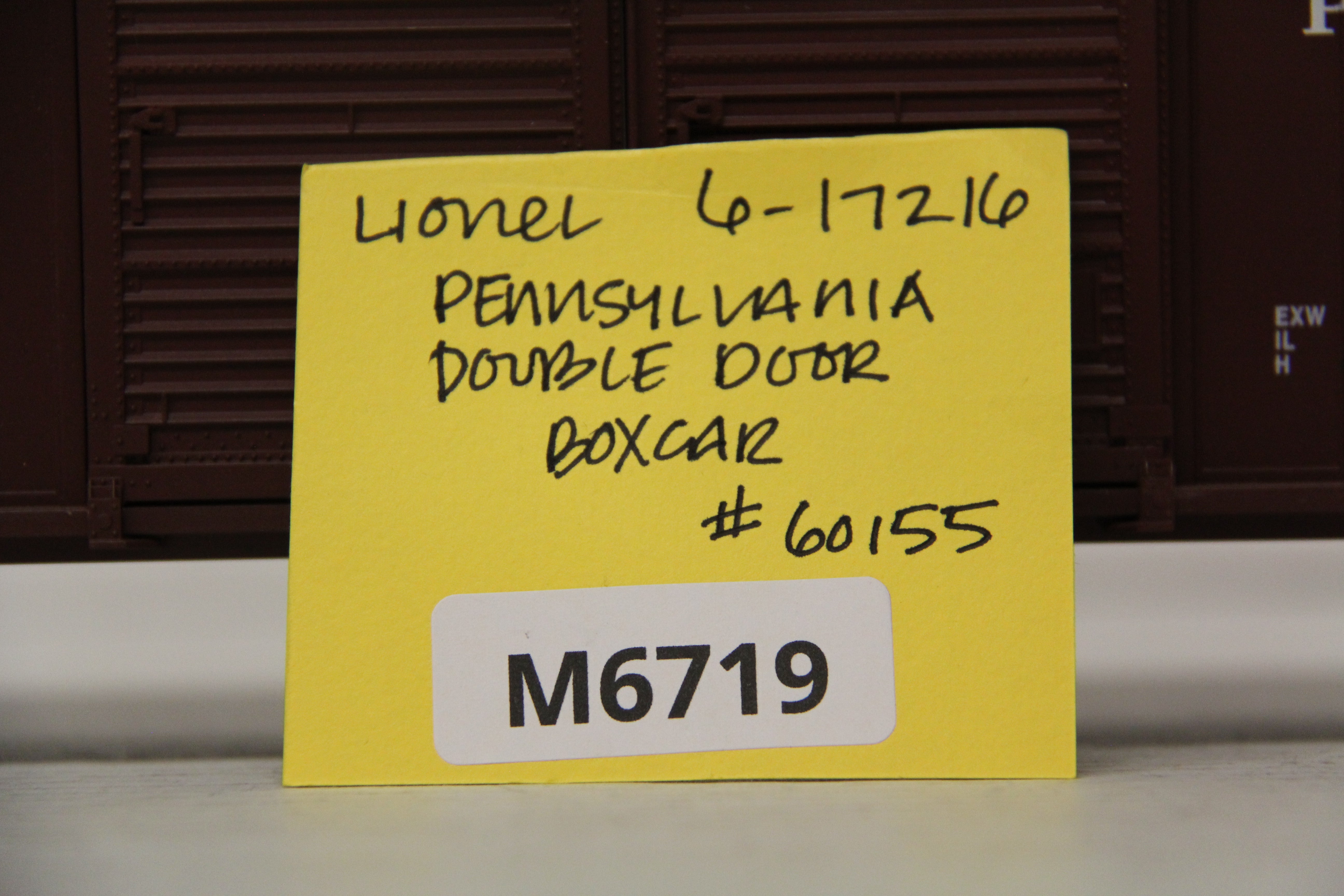 Lionel 6-17216 Pennsylvania Double Door Boxcar #60155-Second hand-M6719