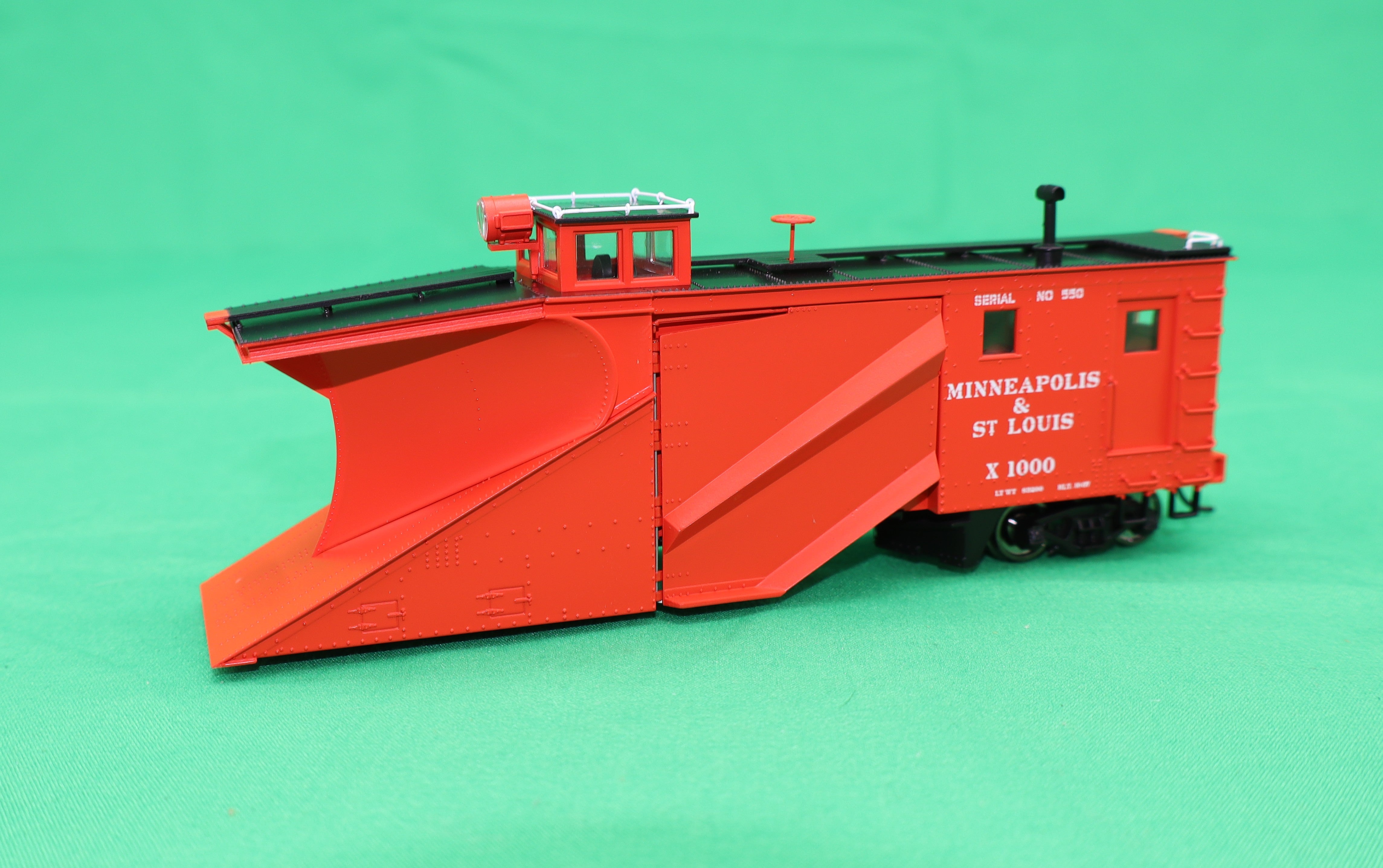 Walthers HO 920-110035 - Proto - Russell Snowplow “Minneapolis & St. Louis” #X1000