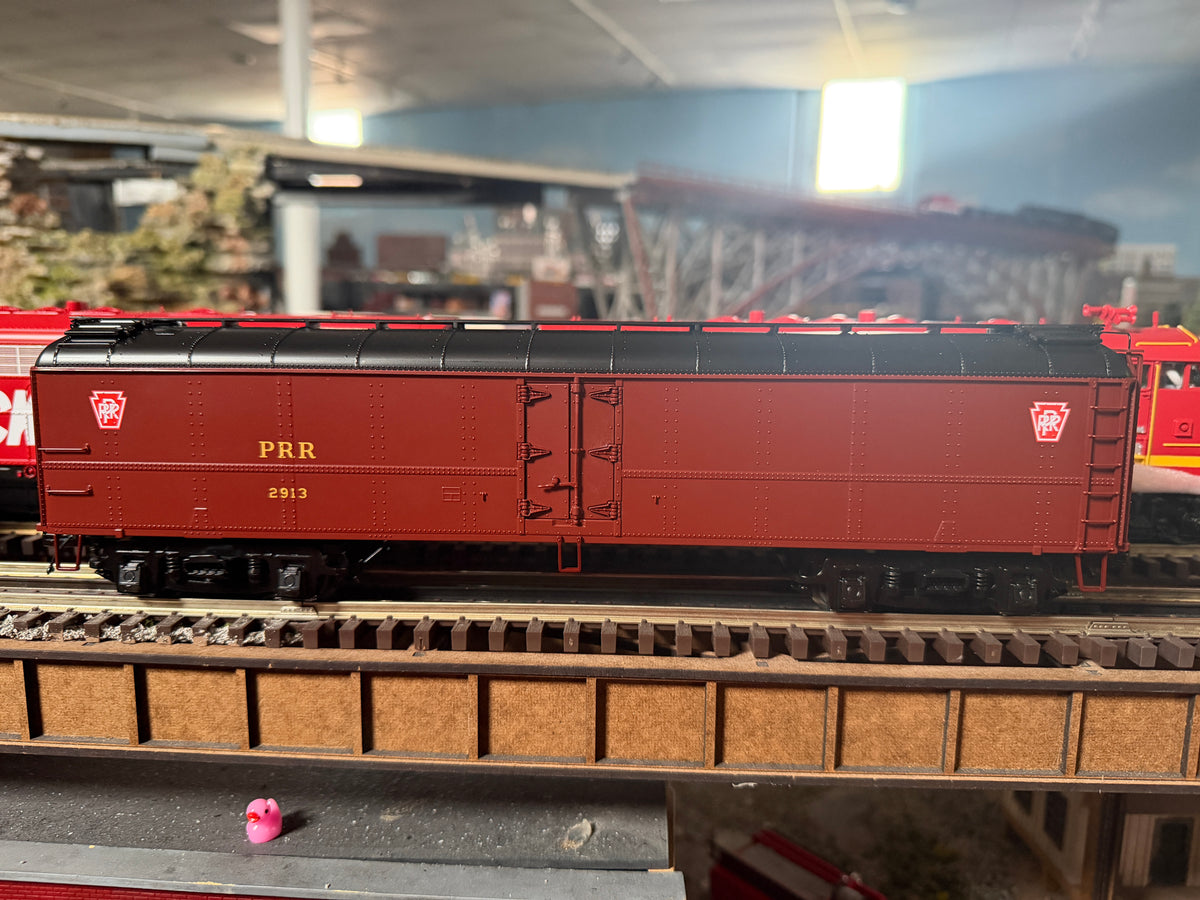 MTH 20-94769 - R50B Express Reefer Car "Pennsylvania" #2913 w/ Herald (Tuscan) - Custom Run for MrMuffin'sTrains - MrMuffin'sTrains