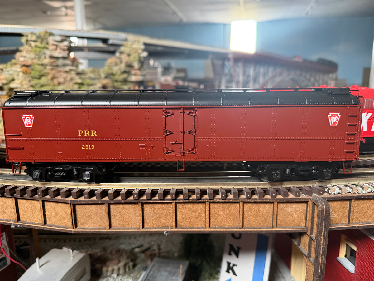 MTH 20-94769 - R50B Express Reefer Car "Pennsylvania" #2913 w/ Herald (Tuscan) - Custom Run for MrMuffin'sTrains - MrMuffin'sTrains