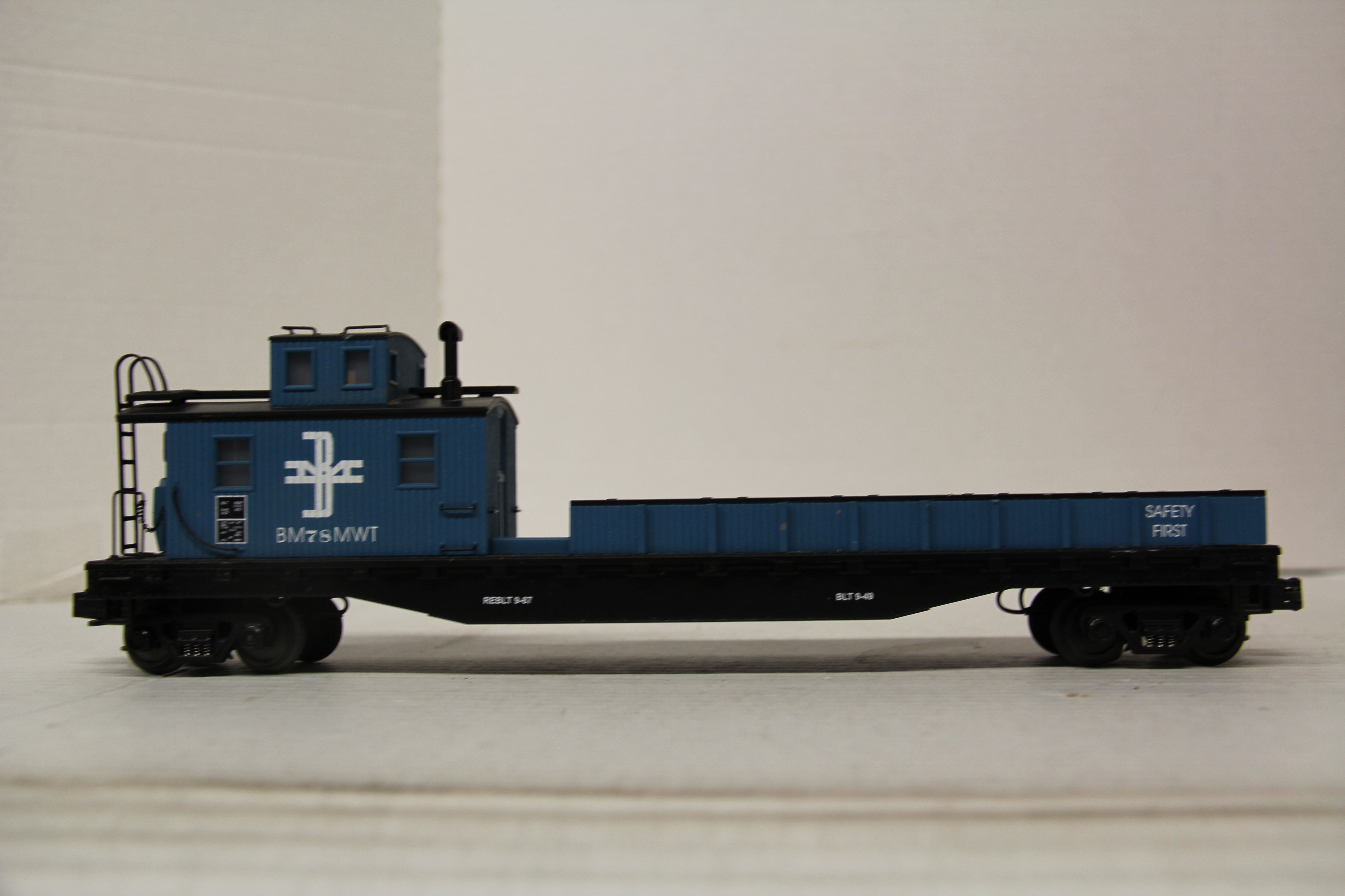 MTH 20-98250 Boston & Maine Crane Tender-Second hand-M6722