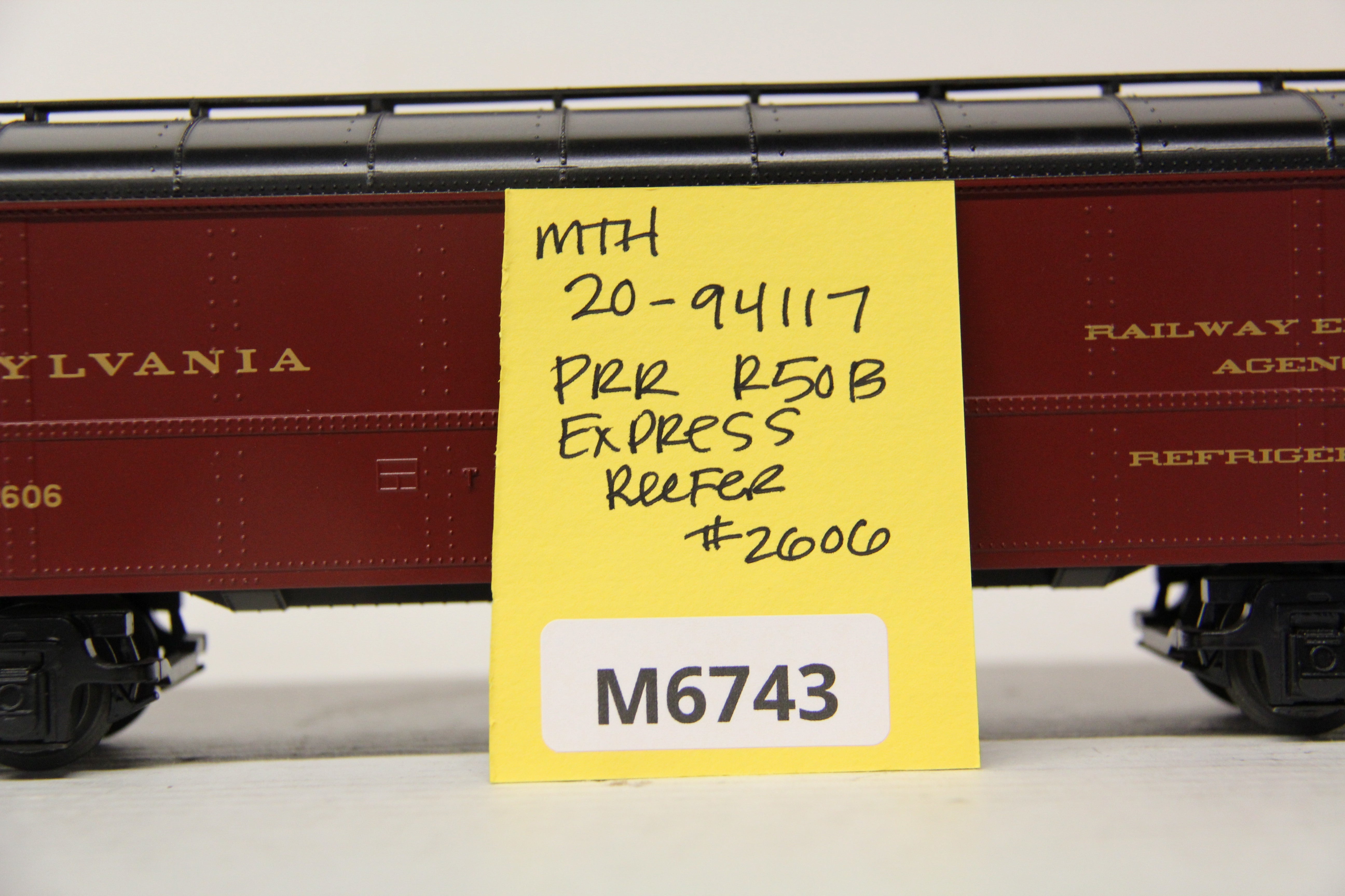 MTH 20-94117 PRR R50B Express Reefer #2606-Second hand-M6743