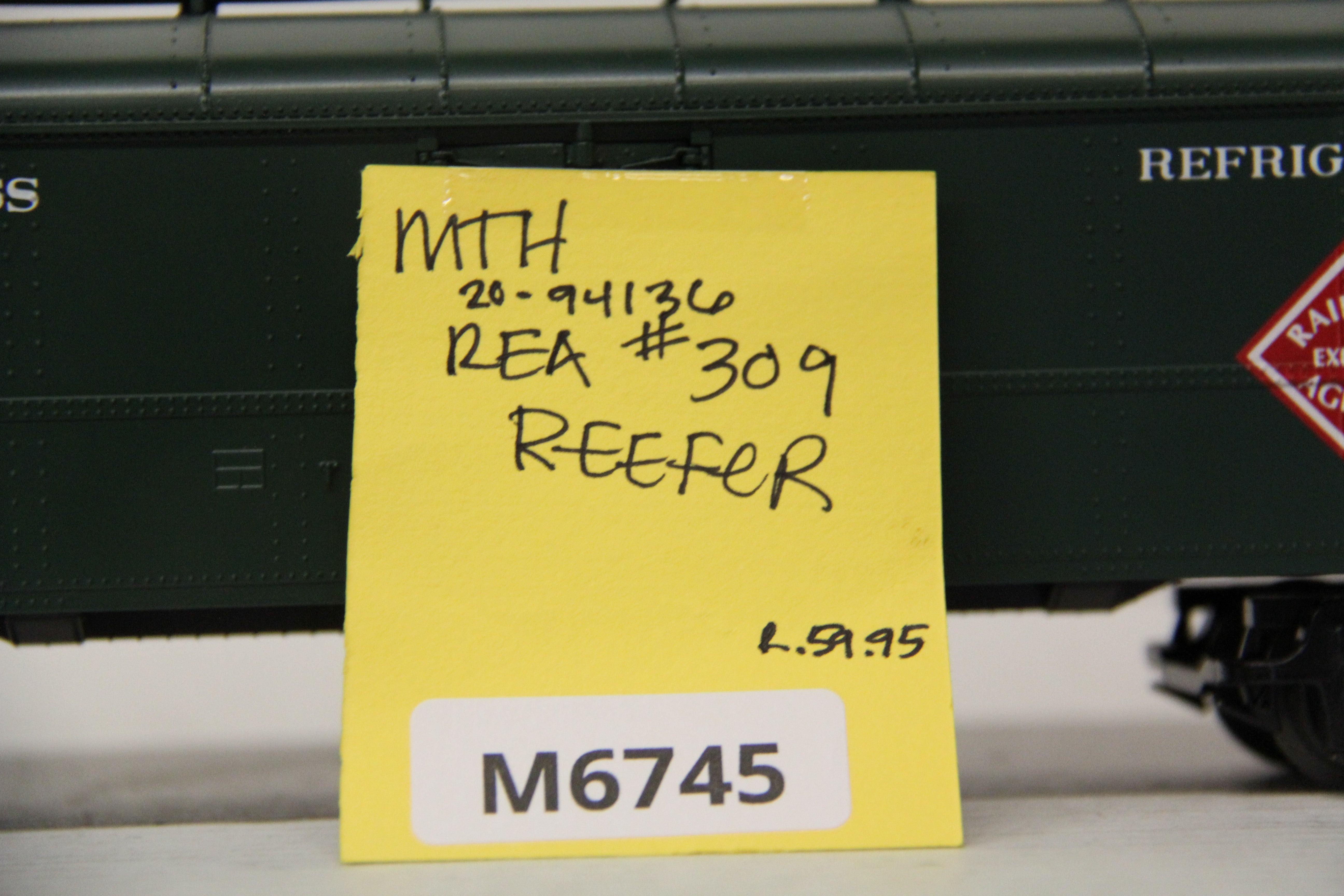 MTH 20-94136 REA R50B Express Reefer Car #309-Second hand-M6745