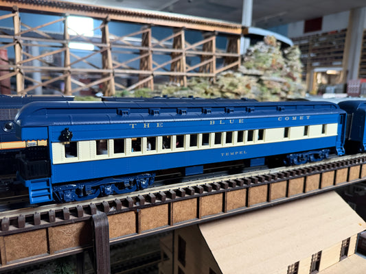 MTH 20-40083 - 70' Madison Passenger Set "Jersey Central" (4-Car) - MrMuffin'sTrains