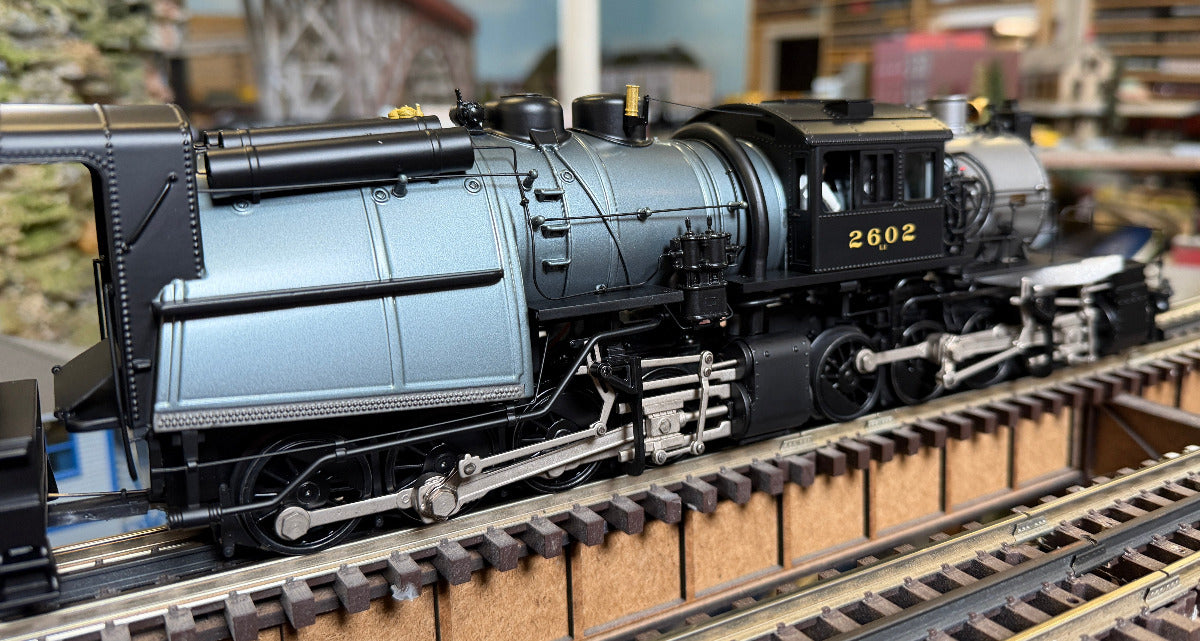 MTH 20-3854-1 - 0-8-8-0 Steam Engine "Erie" #2602 w/ PS3 (Russian Iron)