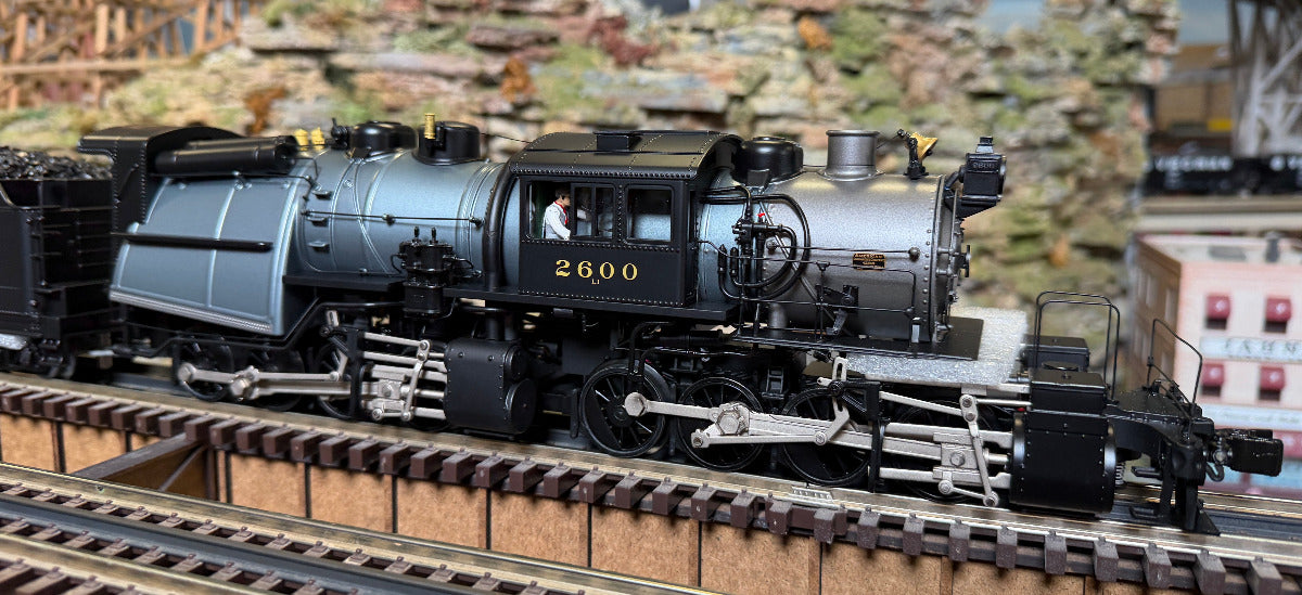 MTH 20-3852-1 - 0-8-8-0 Steam Engine "Erie" #2600 w/ PS3 (Russian Iron)