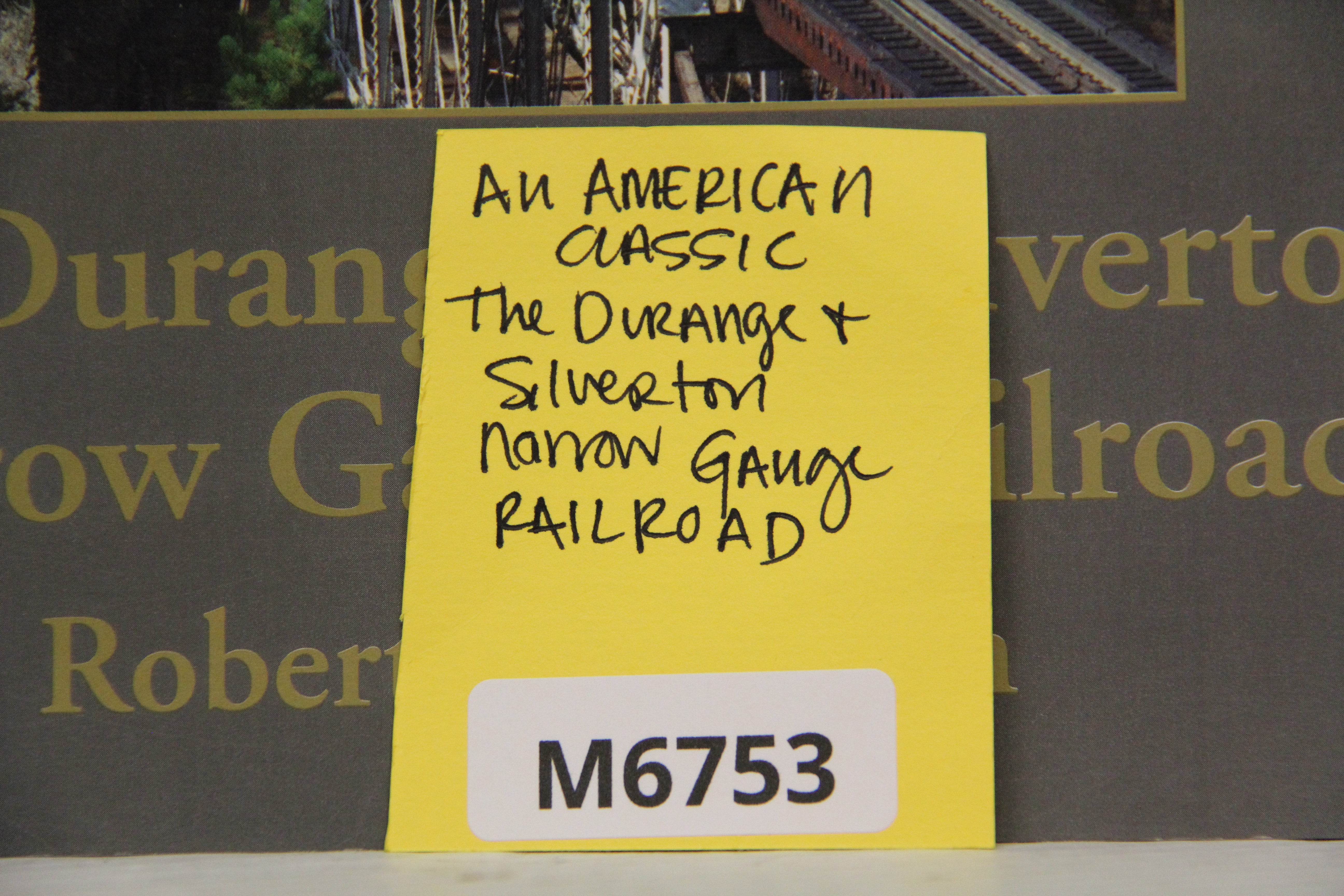 An American Classic: The Durango & Silverton Narrow Gauge Railroad-Second hand-M6753