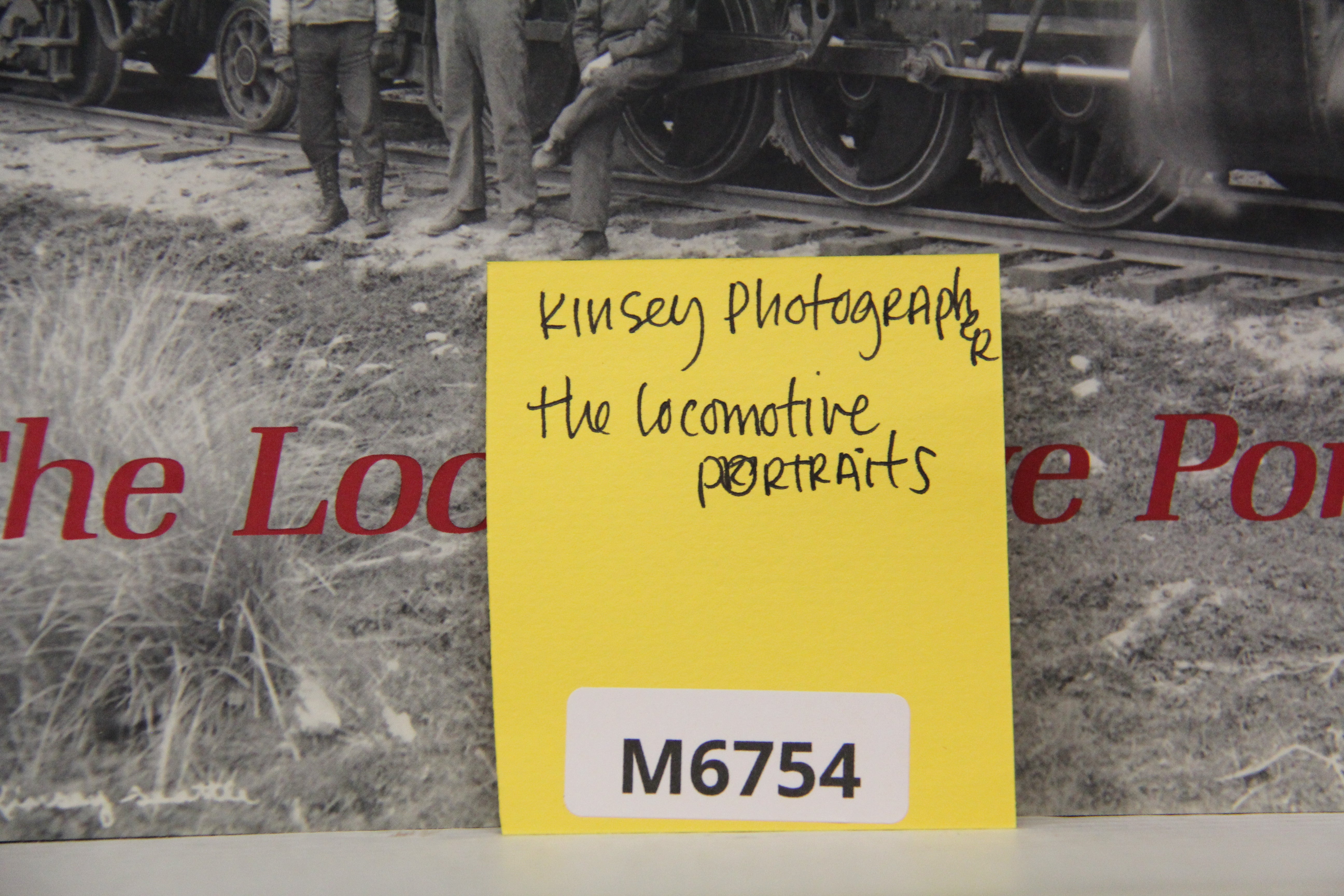 Kinsey Photographer The Locomotive Portraits-Second hand-M6754