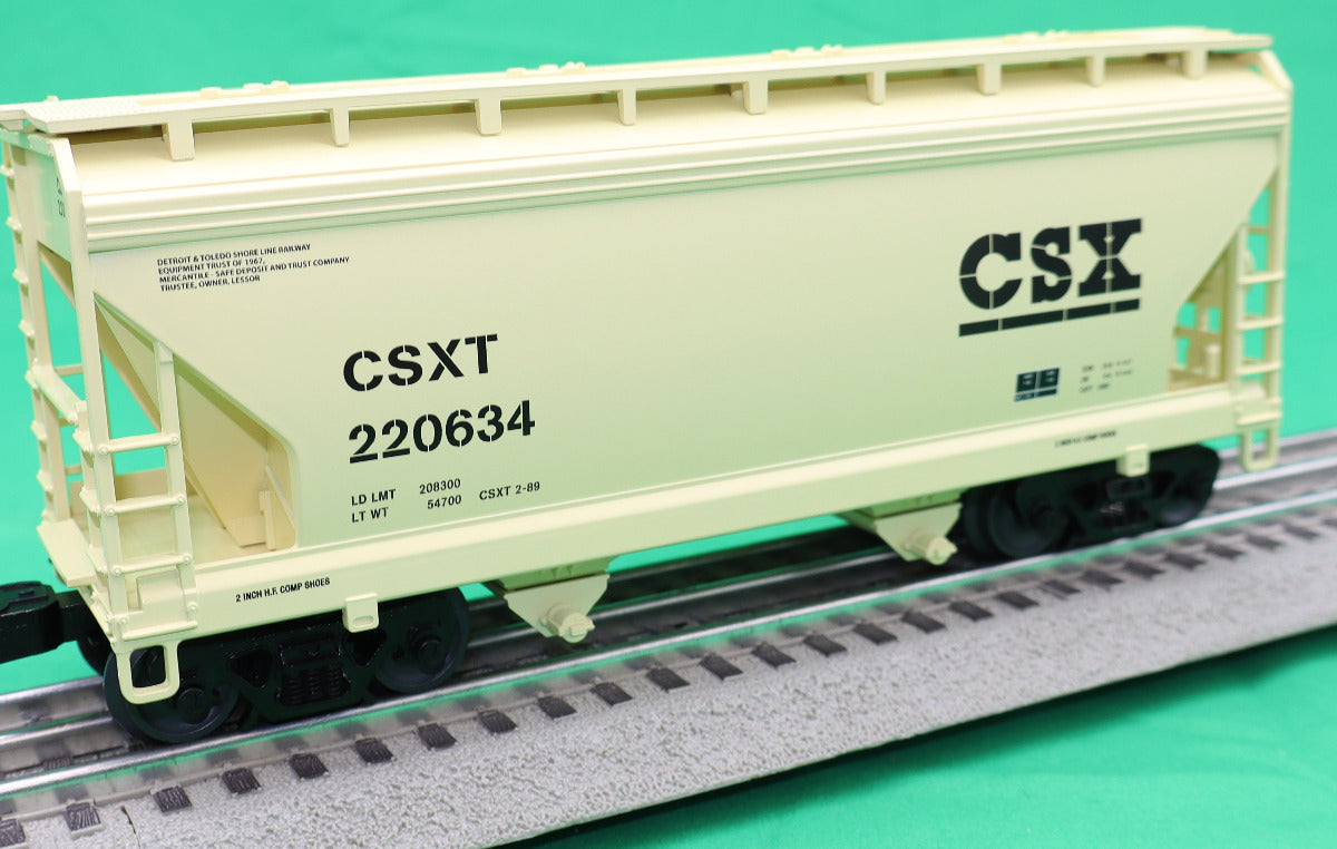 Lionel 2643011 - 2-Bay ACF Covered Hopper Car "CSX" #220634
