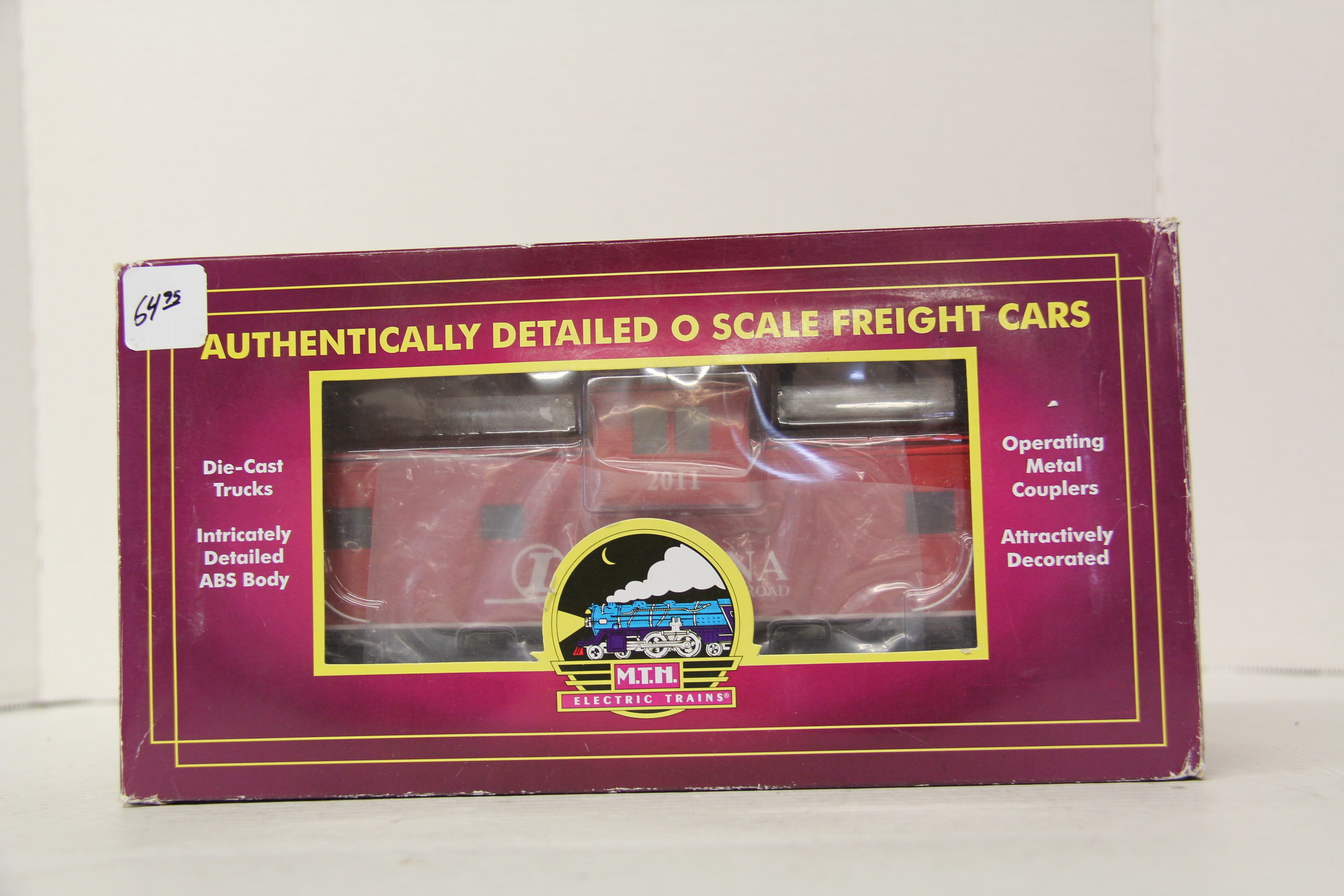 MTH 20-91375 Indiana Railway (#2011) Extended Vision Caboose-Second hand-M6764
