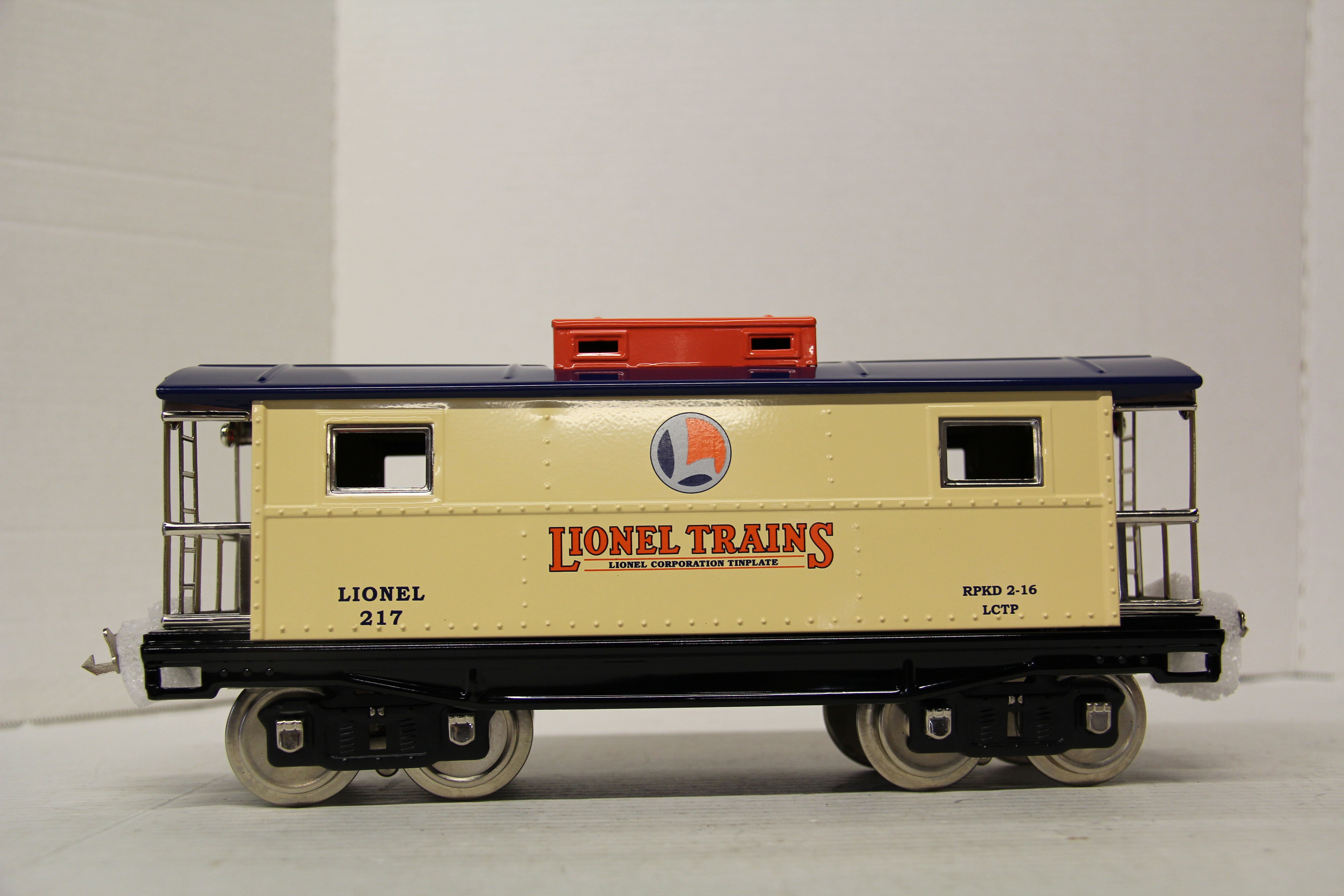 MTH 11-30233 Lionel No. 217 Standard Gauge Illuminated Caboose (MTHRRC)-Second hand-M1440