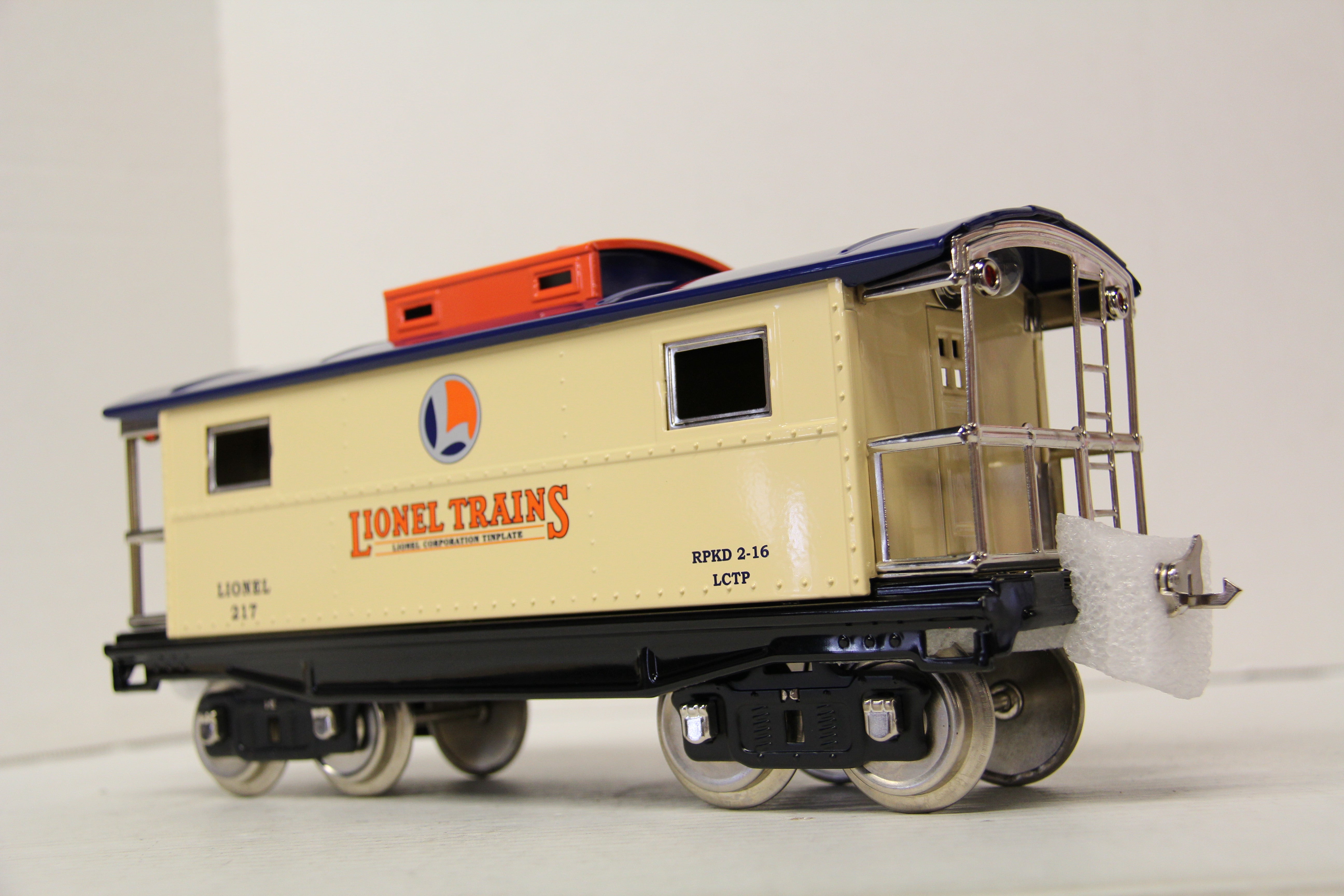 MTH 11-30233 Lionel No. 217 Standard Gauge Illuminated Caboose (MTHRRC)-Second hand-M1440