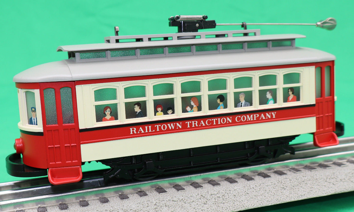 MTH 30-5260 - Bump-n-Go Trolley "Railtown Traction Co." #586