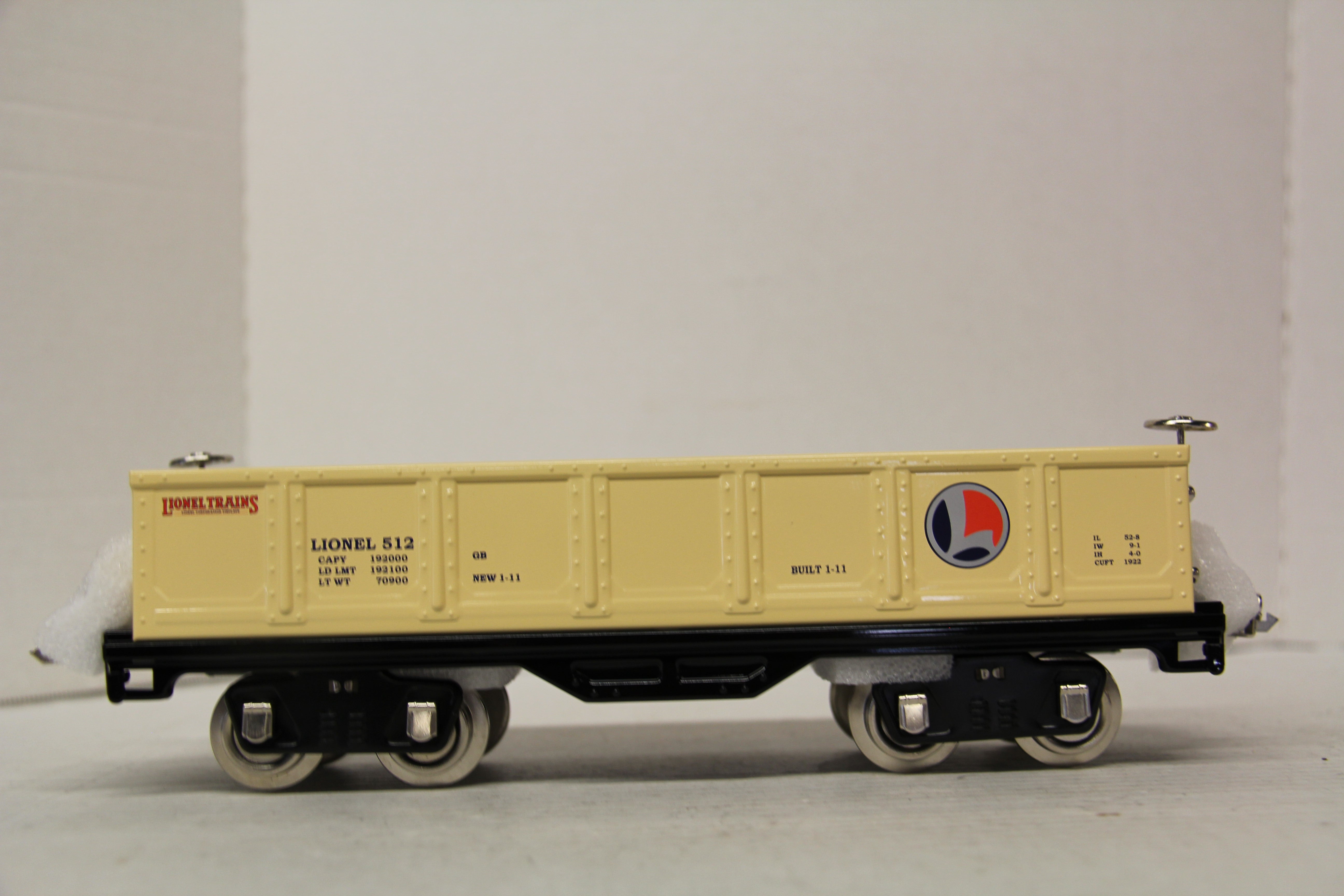 MTH 11-30106 Lionel 512 Standard Gauge Gondola Car (2011 MTHRRC)-Second hand-M1442B