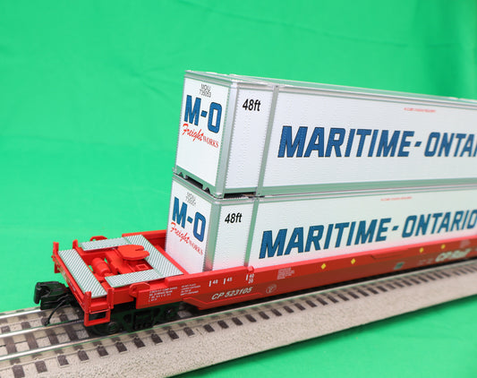 MTH 20-95784 - Premier - Husky Stack Car "CP Rail"