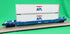 MTH 20-92436 - Premier - Husky Stack Car "American President Lines" (4-Car)